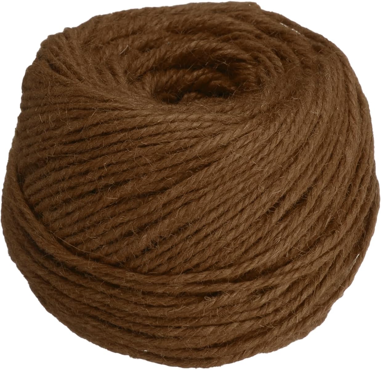 uxcell 328 Feet Natural Jute Twine String,3mm Thin Garden Twine Rope Colored Plant String Cord for DIY Art Crafts Gift Wrapping Decoration Packing Gardening Plant Hanger,Brown