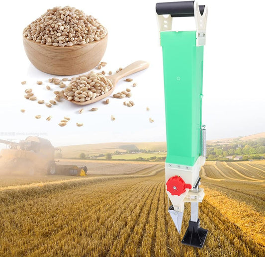 Household Corn Peanut Seeder Hand Planter Tool Adjustable Seeder Machine Handheld Garden Home Seeder Spreader (C-Seeder Tool)