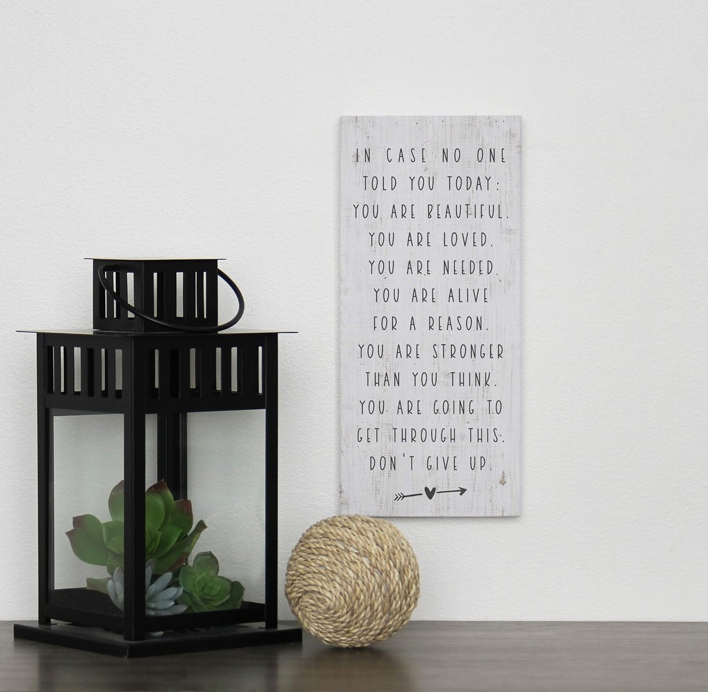 Simply Said Inspire Boards – “You Are Going To Get Through This, Don’t Give Up” – Inspiring and Supportive Sign For Friend or Relative – Real Wood Sign Hand Crafted In USA – 12” x 5.5”