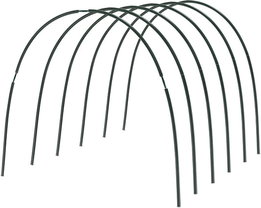 Gardzen Garden Hoops, DIY Greenhouse Hoops for Raised Beds, Row Cover, Garden Netting 24PCS