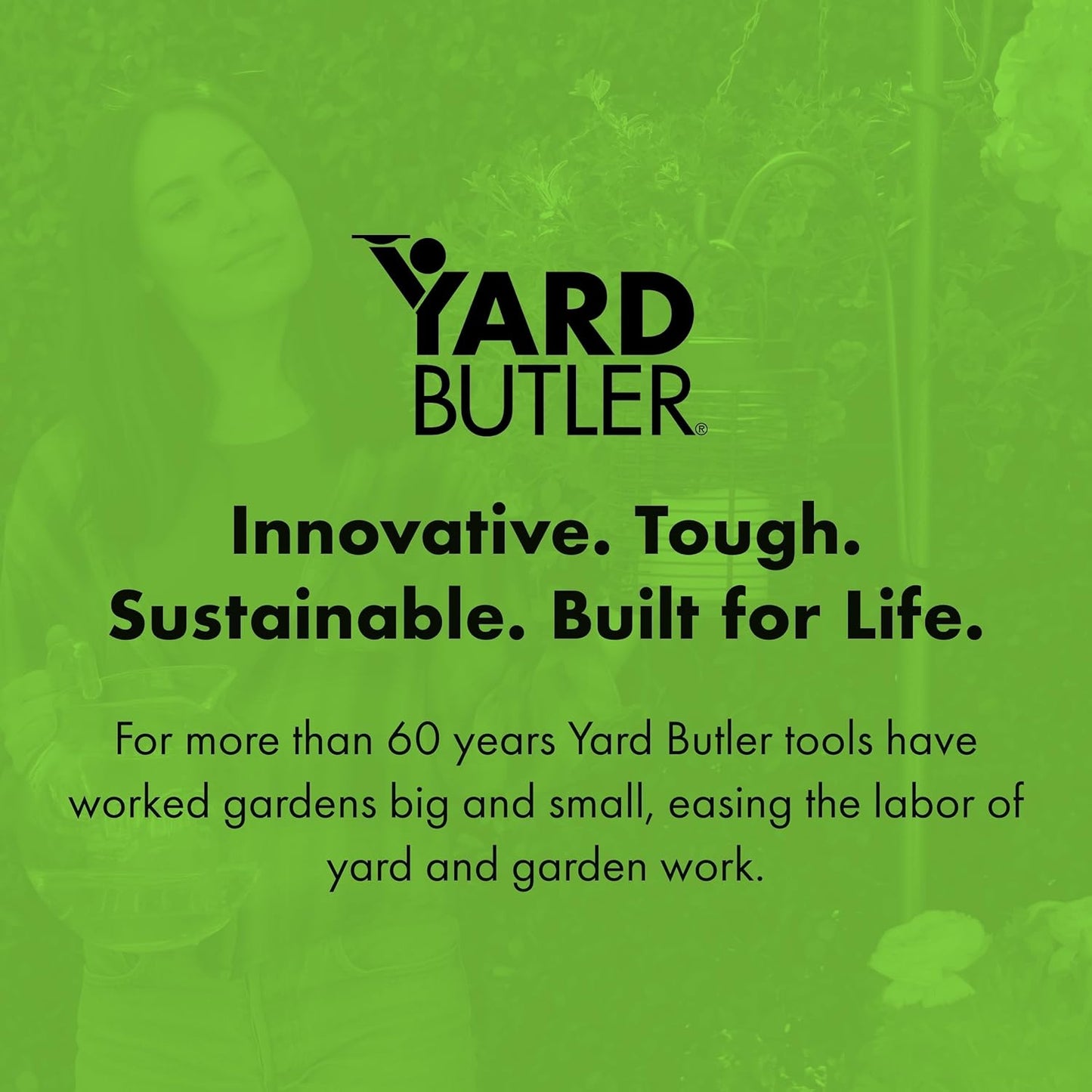 Yard Butler Yard Tree Supplies - Beautiful Home Decor for Garden, Lawn, or Indoors - Perfect for Hanging Plants, Bird Feeders, Laterns, or Wind Chimes, Tree Ring