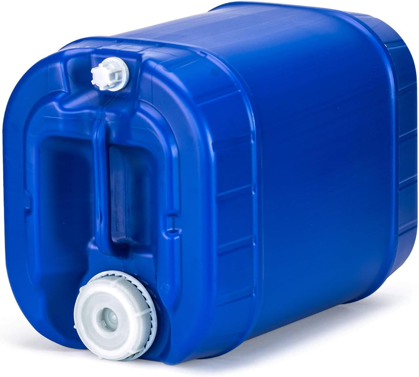 Emergency Water Storage Containers - 5 Gallons Each Water Storage Tank w/Lids + Spigot - Water Storage Container, Emergency Water Container, Survival Storage Tank - Stackable (5 Gallons (1 Tank)