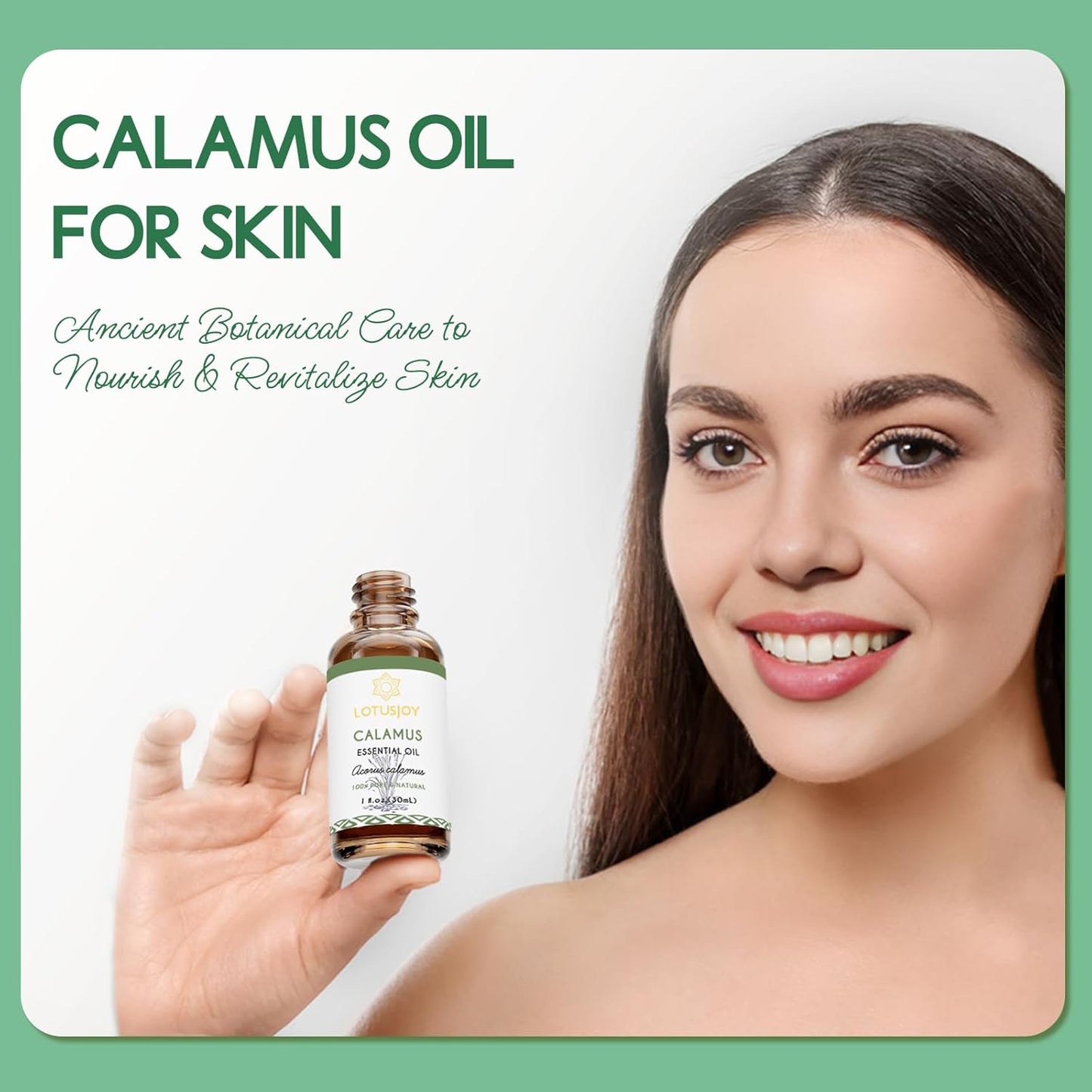 Calamus Essential Oil for Skin Hair Diffuser DIY Anointing Oil- 1 Oz