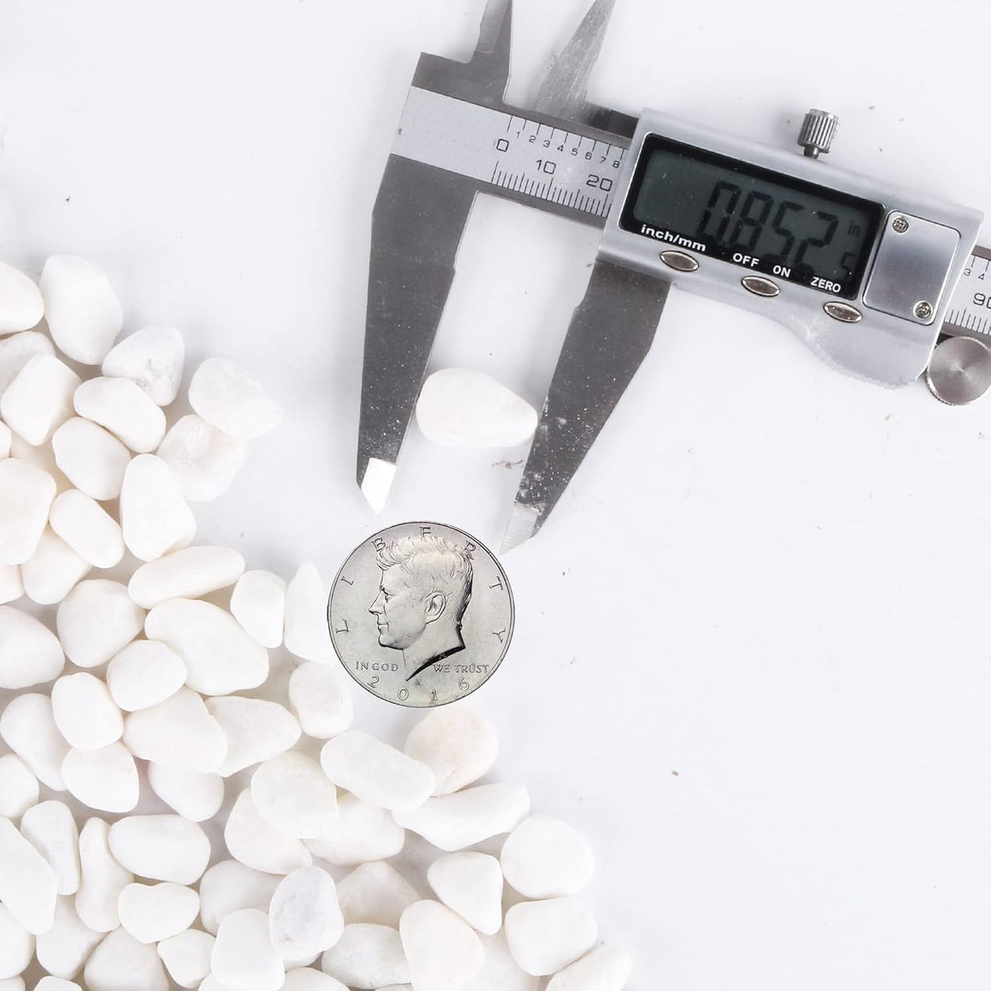 45lb White Rocks for Plants,Potting,Succulents Aquarium Fish Tank Garden Vases Decorative Pebbles Gravel Rocks Stones