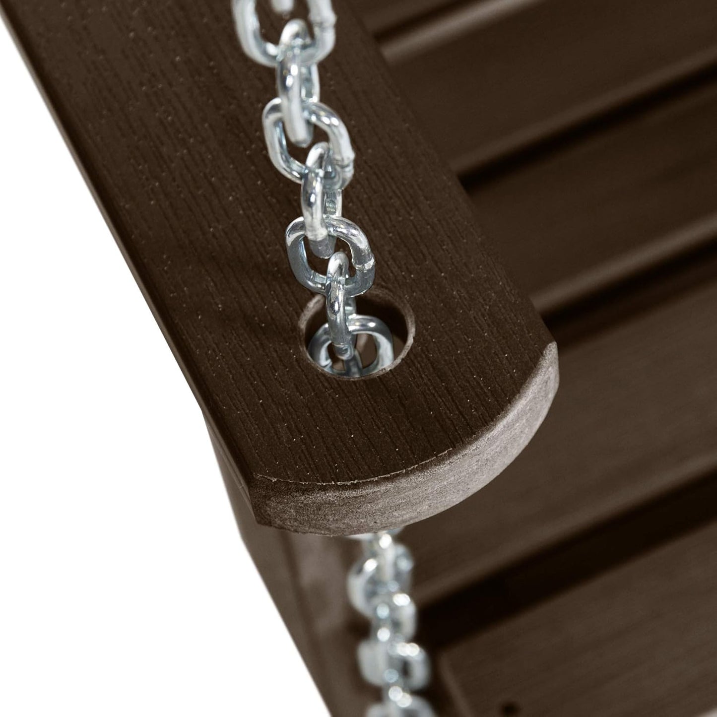 highwood Weatherly Porch Swing, 4 Feet, Weathered Acorn