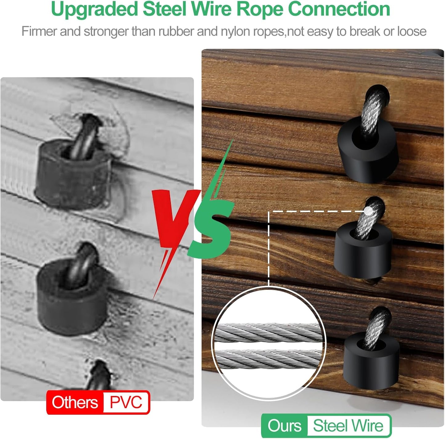 RELIANCER 8' Wooden Garden Pathway,Outdoor Roll Out Cedar Straight Walkway,Patio Path Decorative Garden Boardwalk Walkways,Weather-Resistant Roll Up Beach Wood Road Floor,Wedding Party Pathways