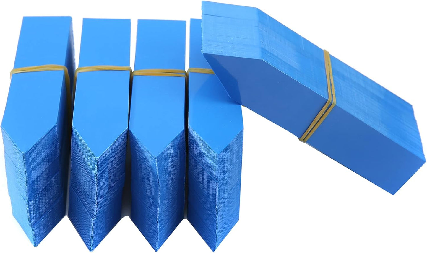 1000 Pcs 4 Inch Garden Plant Labels, Plastic Nursery Tags Waterproof Pot Seed Markers, Blue