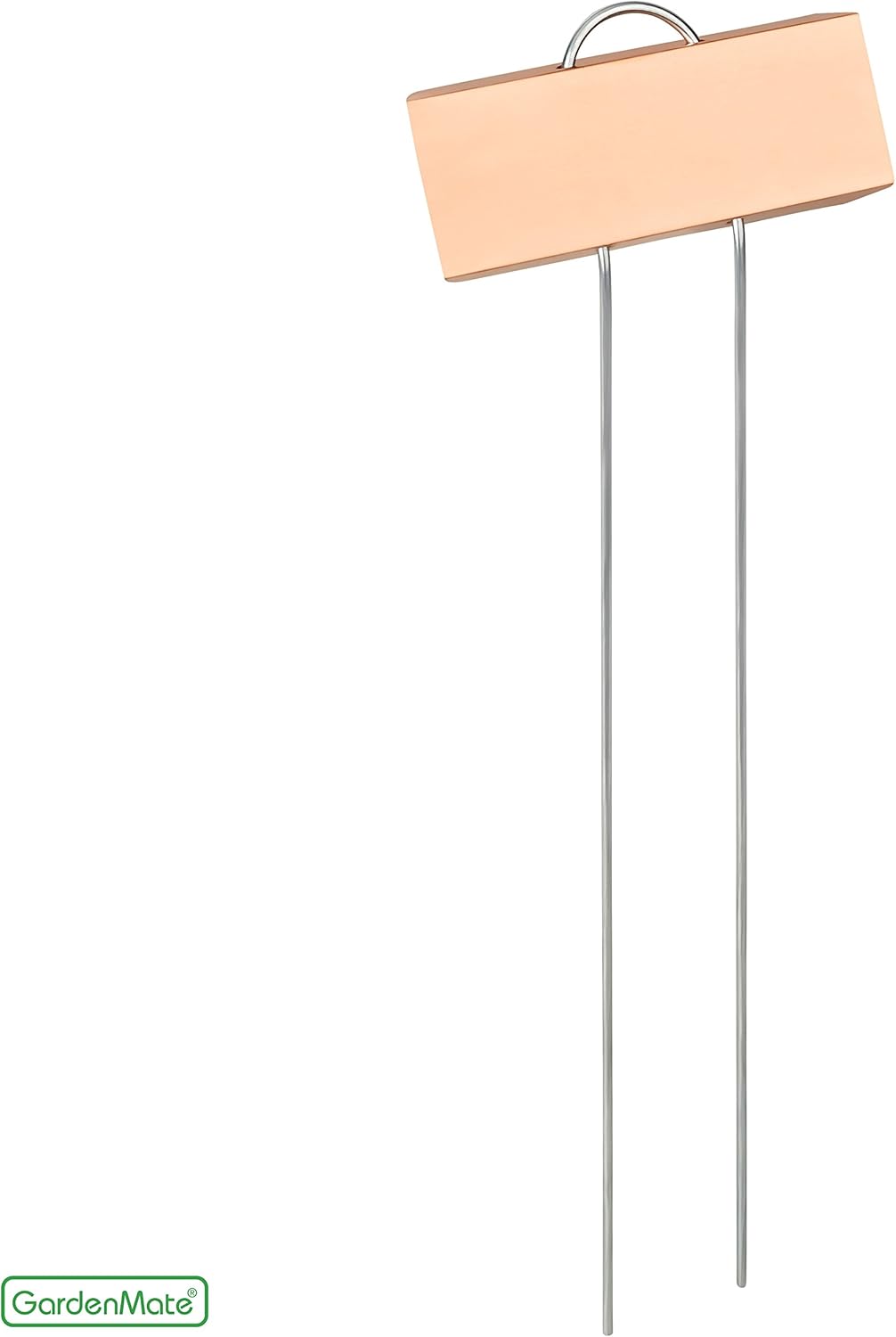 GardenMate 25-Pack Weatherproof Large Copper Metal Plant Labels, Height 11.5", Label Area 3 1/2 x 1 1/4"