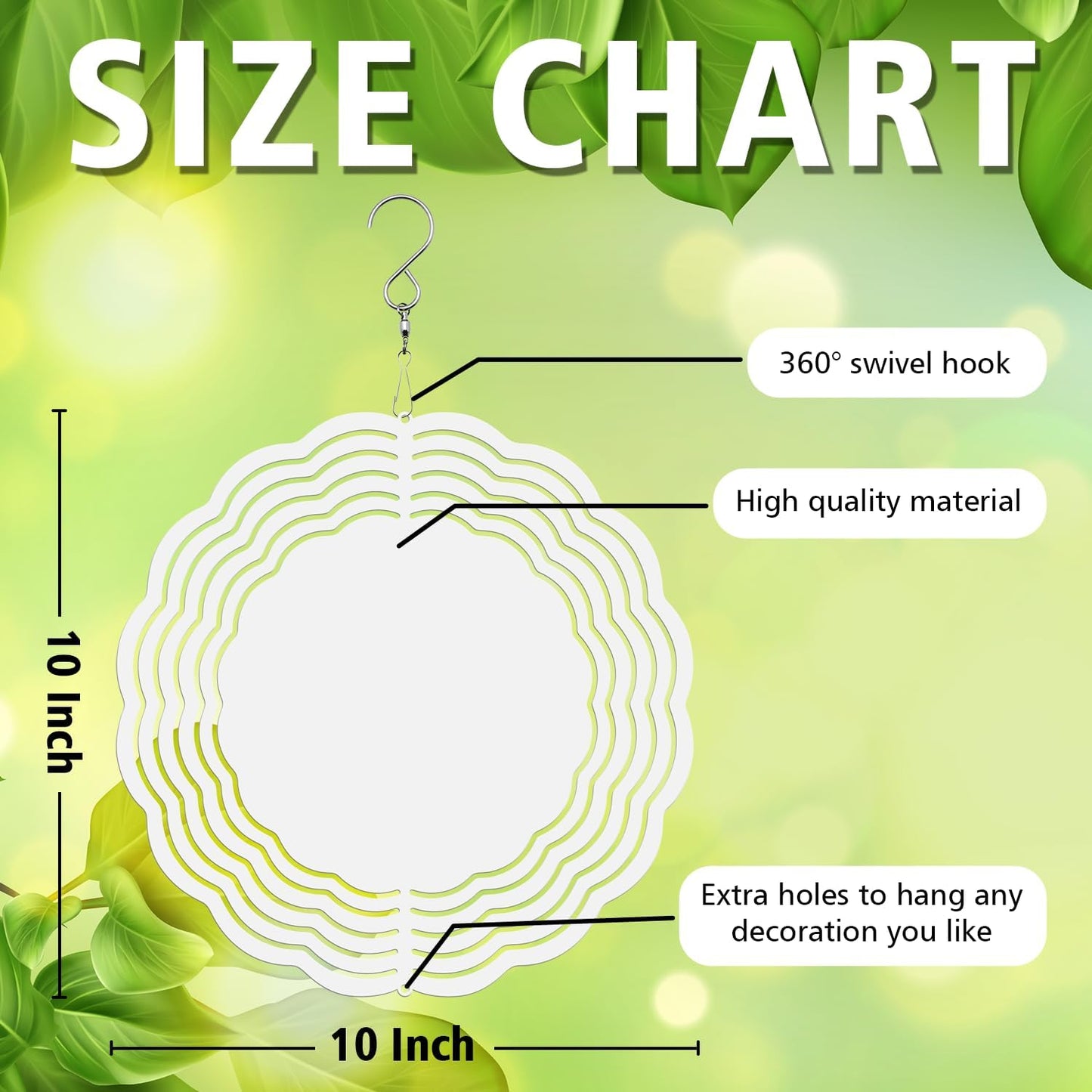 Cross Wind Spinner, Cross Wind Spinner Hanging for Yard and Garden, Unique Gift Wind Spinner, 3D Hanging Wind Spinner Outdoor, Cute Religious Cross Wind Spinner