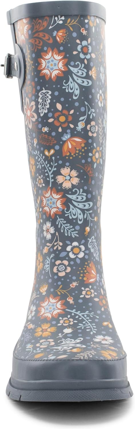 Western Chief Women's Tall Waterproof Rain Boot Outdoor Garden Shoes