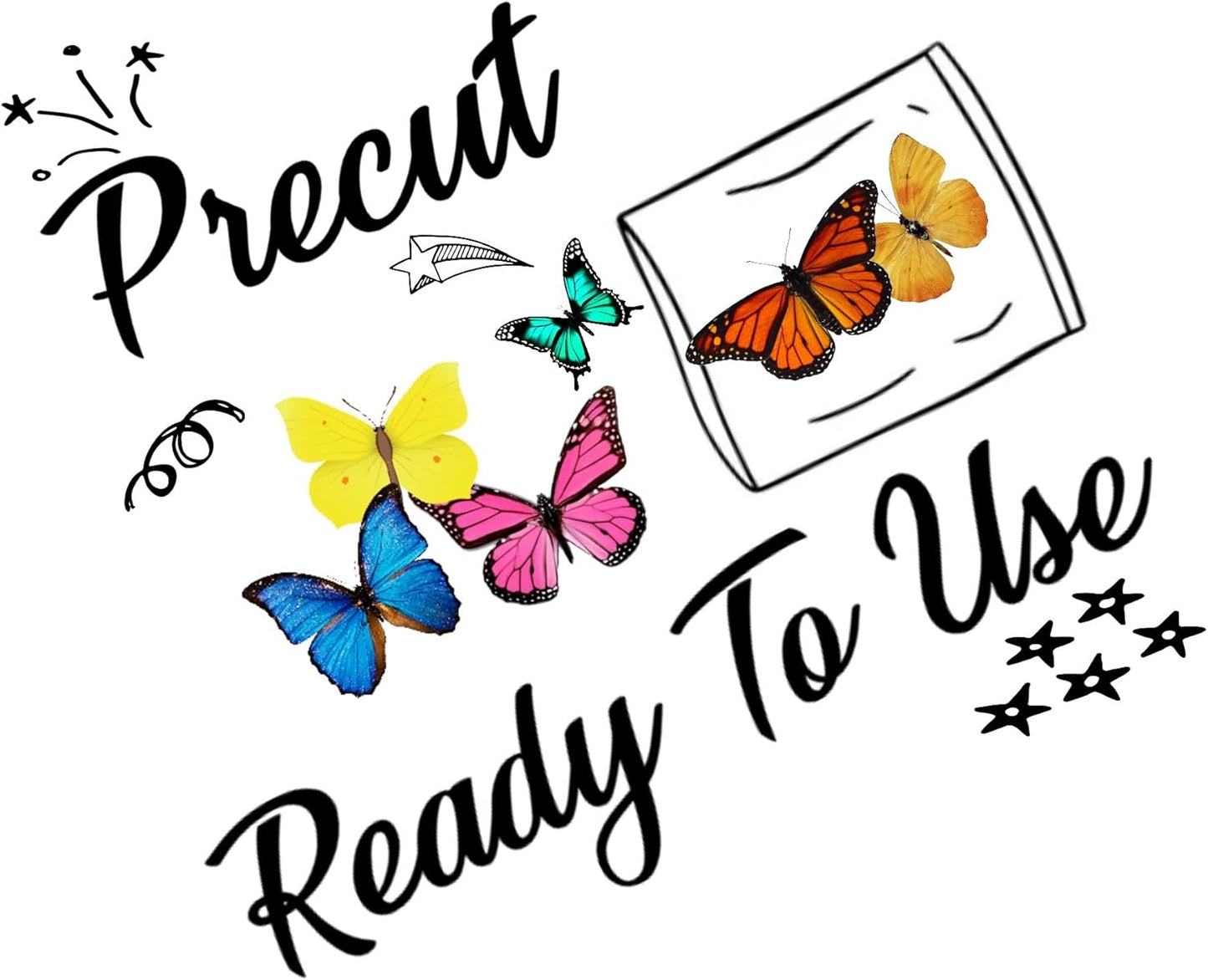 Sugar Robot - Edible Wafer flowers for cake decorating - Small Size - Edible flowers cake decorations - Premium Crafted - Made in the USA Cake -Set of 24 (Wafer Flowers)