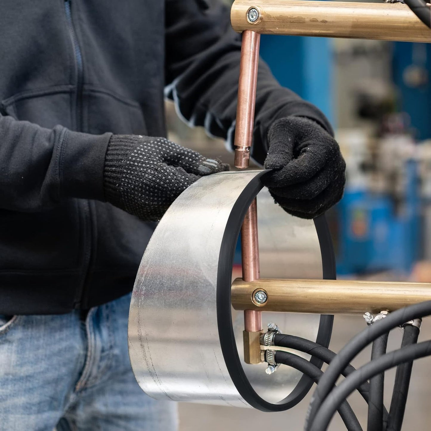 Kingdder Rubber Edge Trim U Channel Rubber Door Seal Strip Weather Resistance Sheet Metal Edge Protector Fits 1/8 Inch for Car Doors, Steel Plates, Glass, Hatches, Table Corners(35 Feet)