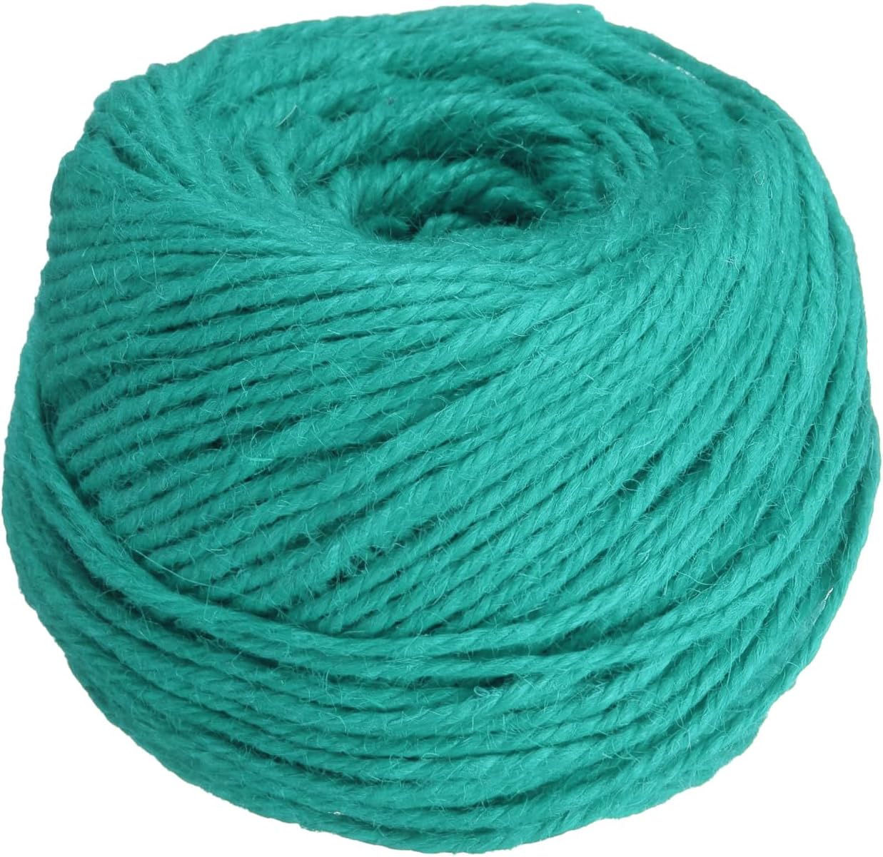 uxcell 328 Feet Natural Jute Twine String,3mm Thin Garden Twine Rope Colored Plant String Cord for DIY Art Crafts Gift Wrapping Decoration Packing Gardening Plant Hanger,Bright Blue