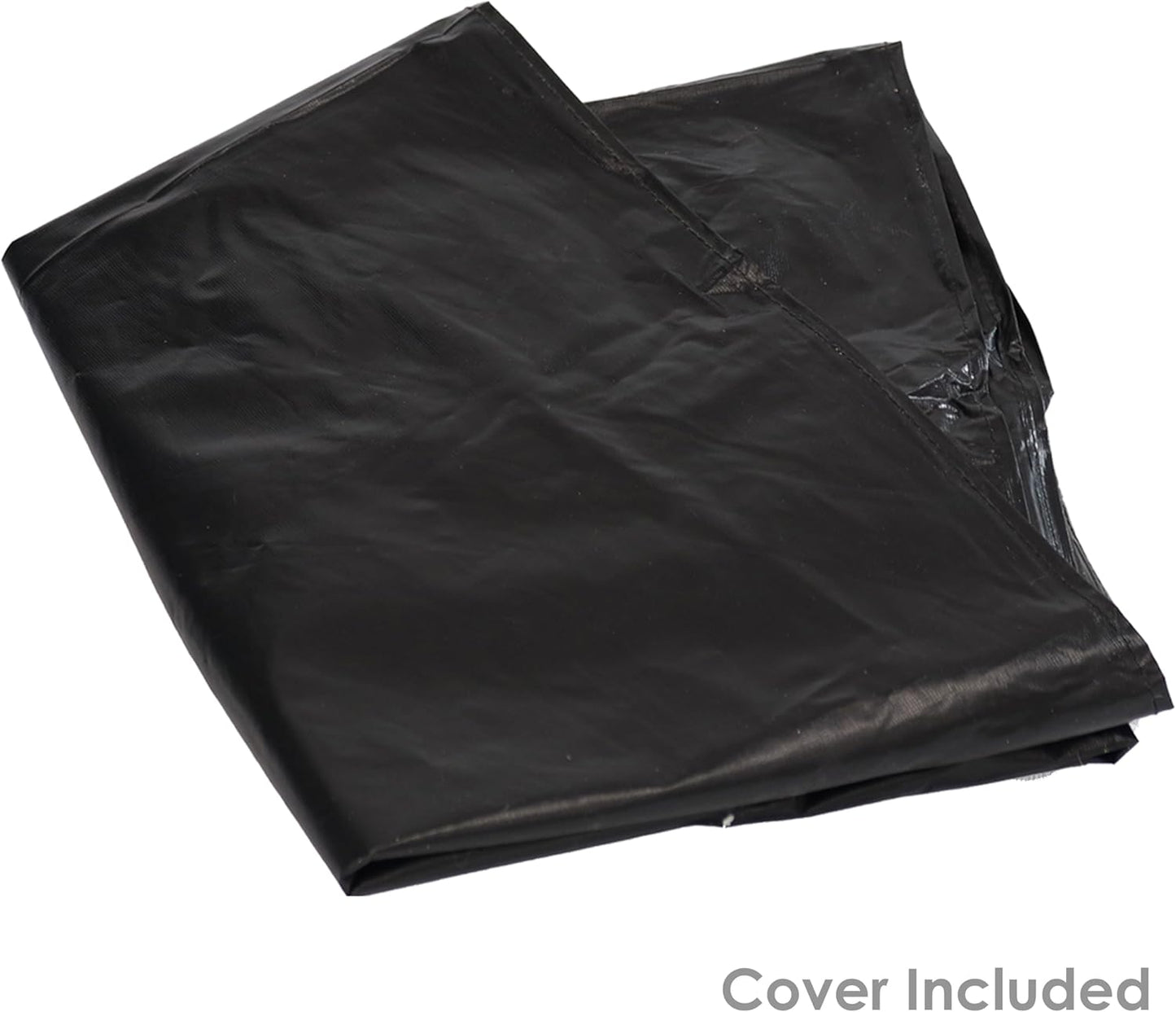 Sunnydaze 24-Inch Heavy-Duty Steel Cauldron Fire Pit - Includes Spark Screen and Protective Cover - Brushed Bronze