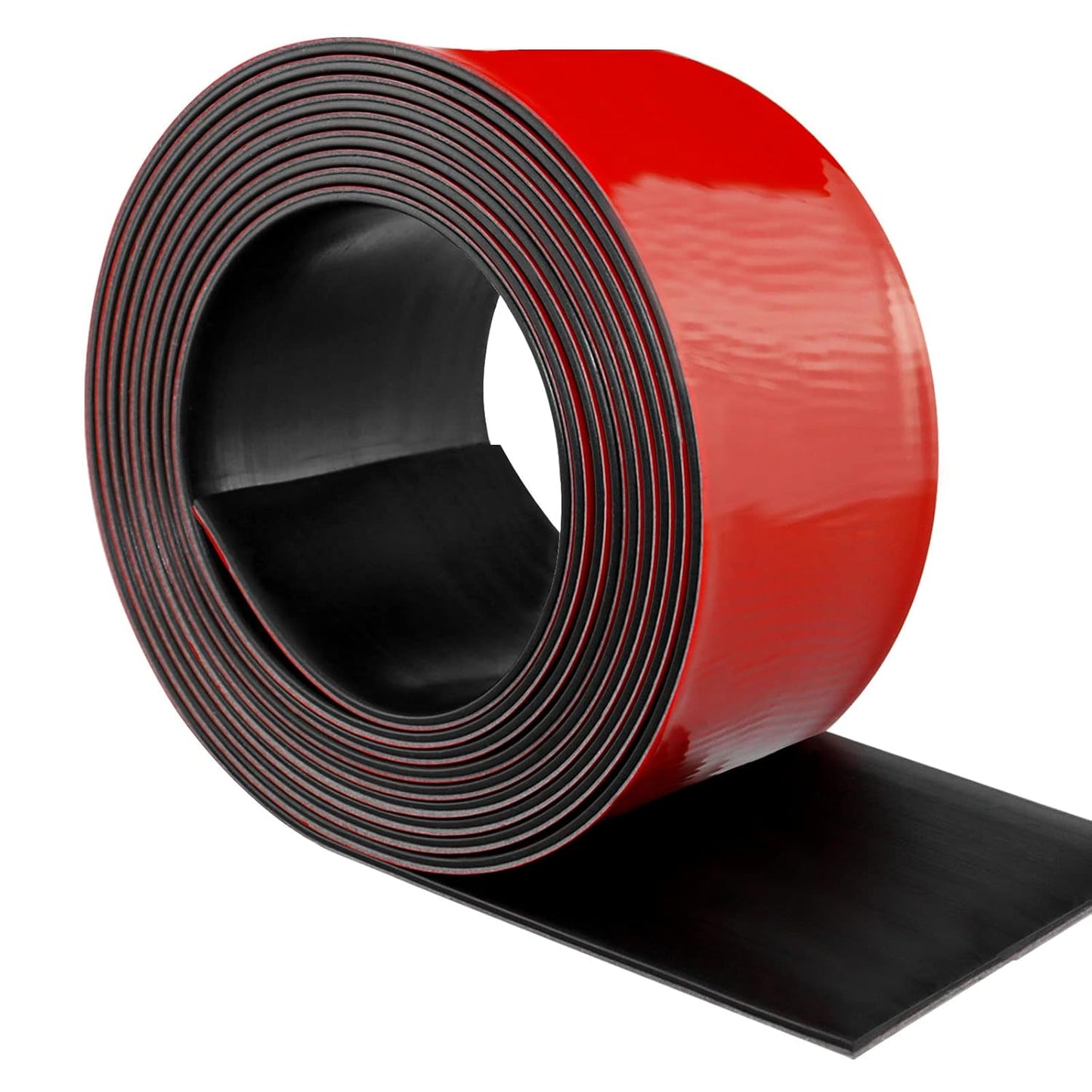 Neoprene Rubber Strips Self Adhesive Solid Rubber Sheets, Rolls & Strips for DIY Gaskets Crafts Pads Seals Warehouse Flooring Neoprene Sheet with Adhesive Backing (6" Wide x 1/16" Thick x 10' Long)