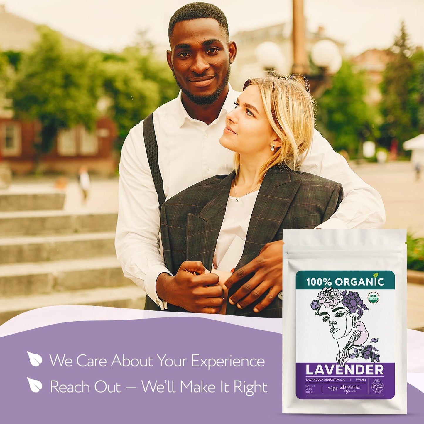 Super Value Pack 5 LB - Organic Food Grade Lavender Flower – Loose Leaf Lavender Tea - Lavandula Angustifolia - Edible Lavander for Drinks, Cooking & Baking