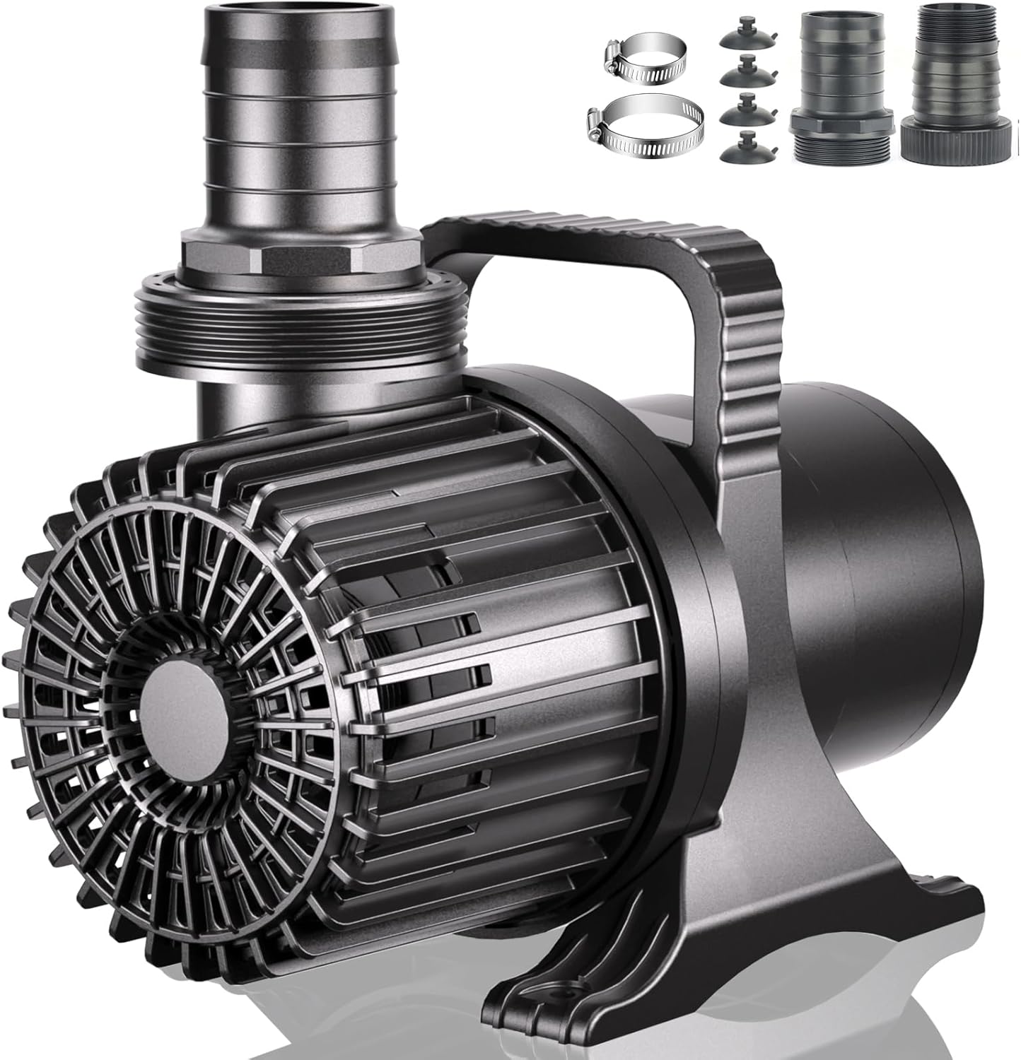 WaterRebirth (9800GPH-620W,UL listed) High Flow Submersible Pond Water Aquarium Pump Multi Scenario Application