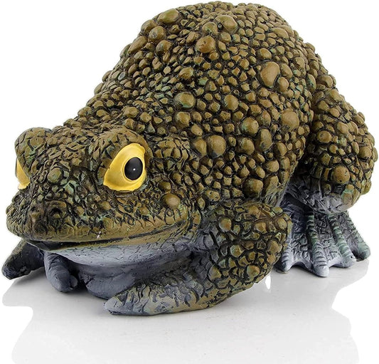 Resin Frog Toad Statues Garden Sculptures, Yard Art Decorations for Outdoor Gardens, Patios, Lawns, Floating Pond Figurine