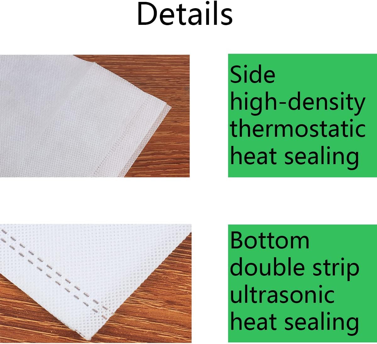 gardtree Plant Nursery Bags 4.7 * 5.5 inches 200PCS, Non-Woven Plant Grow Bags Fabric Seedling Starter for Vegetable Flower Fruit Saplings Tree, Home Garden Supply