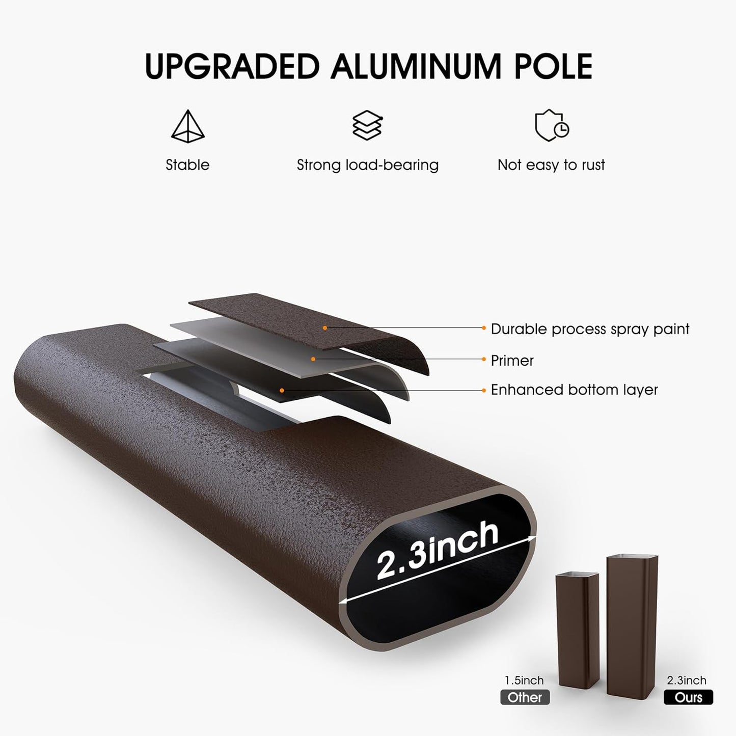 PURPLE LEAF 2-Seat Deluxe Outdoor Patio Porch Swing with Weather Resistant Steel Frame, Adjustable Tilt Canopy, Cushions and Pillow Included, Turquoise Blue