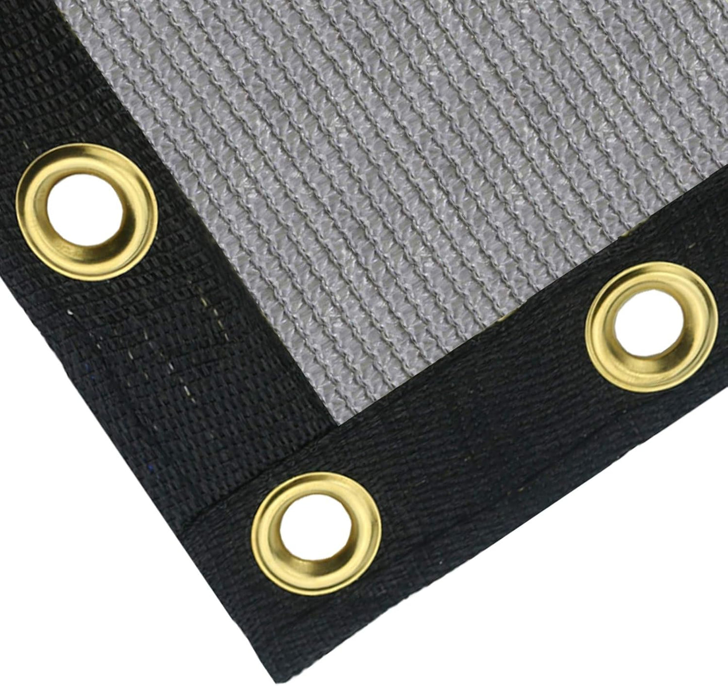 Sunnyglade 6 feet x 100 feet Privacy Screen Fence Heavy Duty Fencing Mesh Shade Net Cover for Wall Garden Yard Backyard (6 ft X 100 ft, Grey)