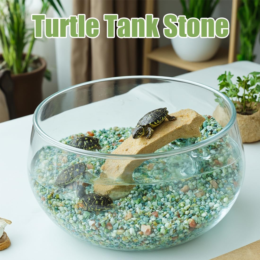 River Rocks 5 Lbs, 3/8 Inch Jade Pea Gravel, Rocks for Plants Indoor, Stones for Garden Landscaping, Vase Filler, Smooth Gravel Filler for Succulents, Cactus, Fish Tank and Vases