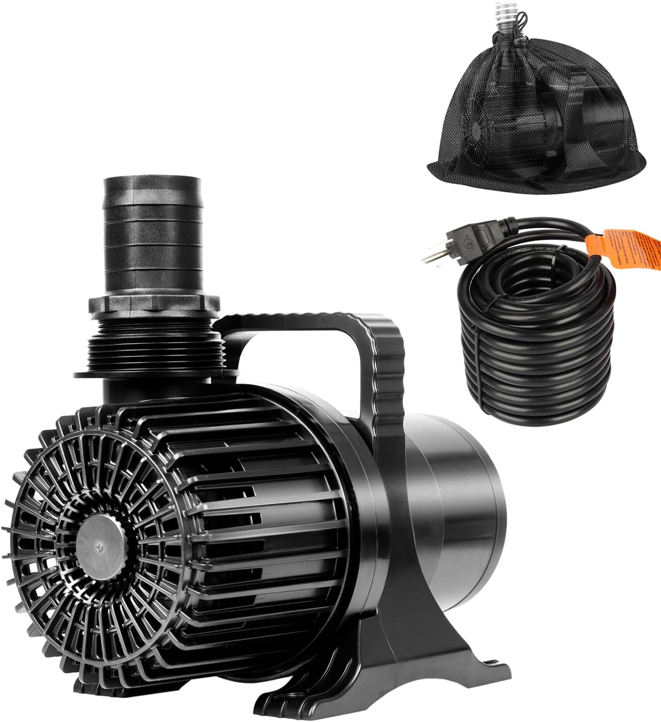 OYO WATER Outdoor Large 8300gph-520W 32.8FT Pond Water-fall & Kio Fish Fountain-s &Garden Pump Submersible IPX8: Long 32.8FT Cord Smart-er & Quieter Duck & Yard &Patio Ponds Pumps, 1 Barrier Pump Bag