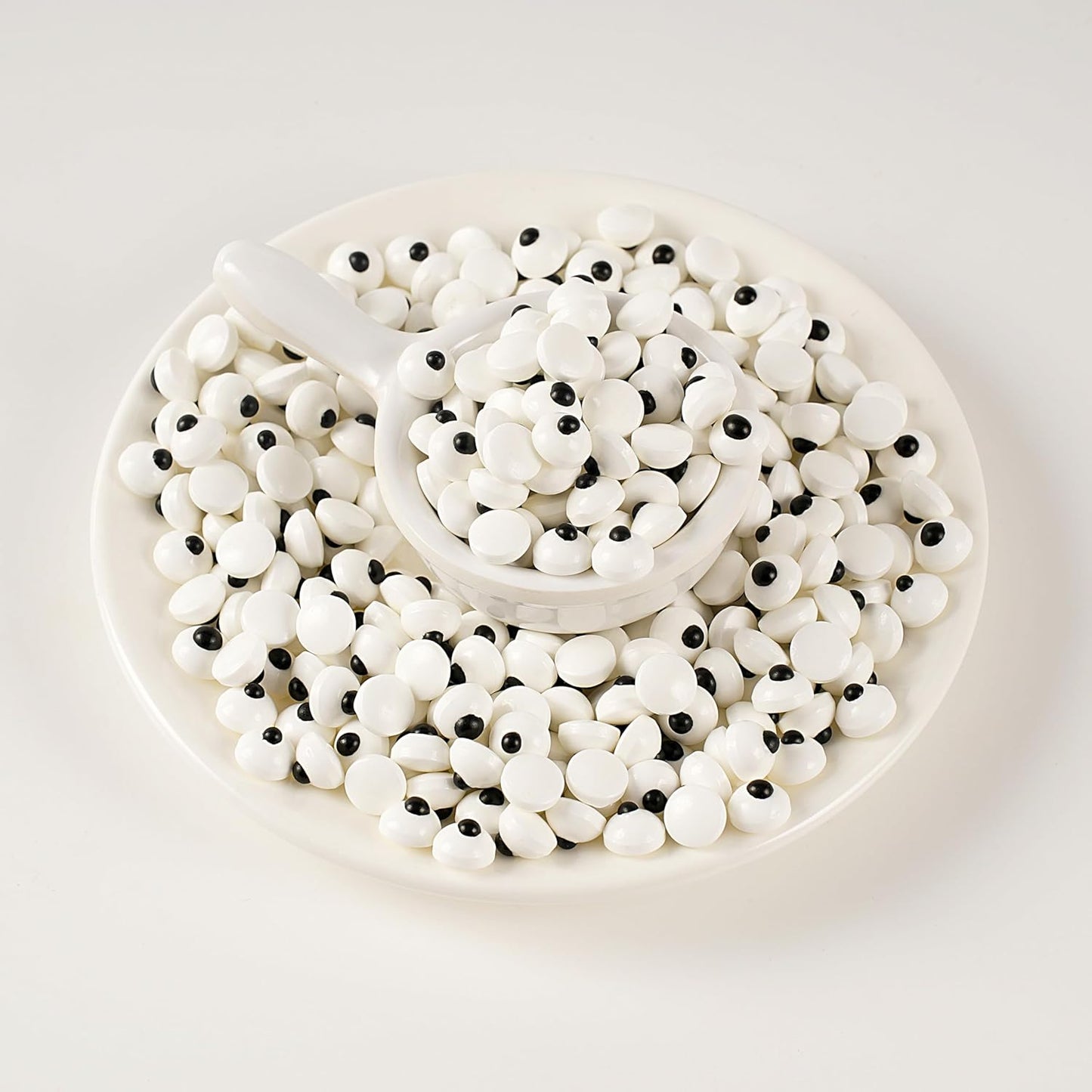 Kasvan Eyeballs Sugar Sprinkles - Edible Candy Eyeballs 85g/3 Oz, Halloween Sprinkles, Baking Cake Decorations, Ice Cream Toppings and Cookie Decorating, Wedding Party Chirstmas Supplies