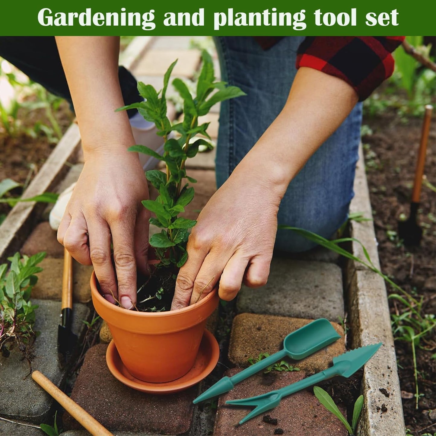 17 PCS Mini Seed Spreader, New Mini Gardening Spreaders, Mini Sowing Seed Dispenser, Reusable Handheld Small Seed Planter Tool for Tiny Seeds