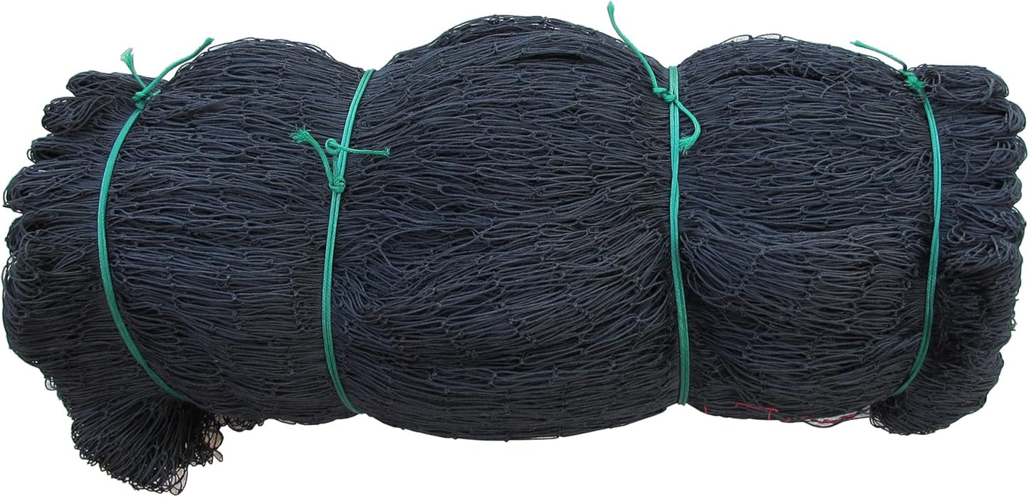 Poultry Netting 1" or 2" Mesh Heavy Knotted Nets Aviary Gamefowl Quail Chicken Bird Block Net Long Lasting Break/Burst 85/245 lb Polyethylene 8-10 Year Lifespan (25' X 150', 1)