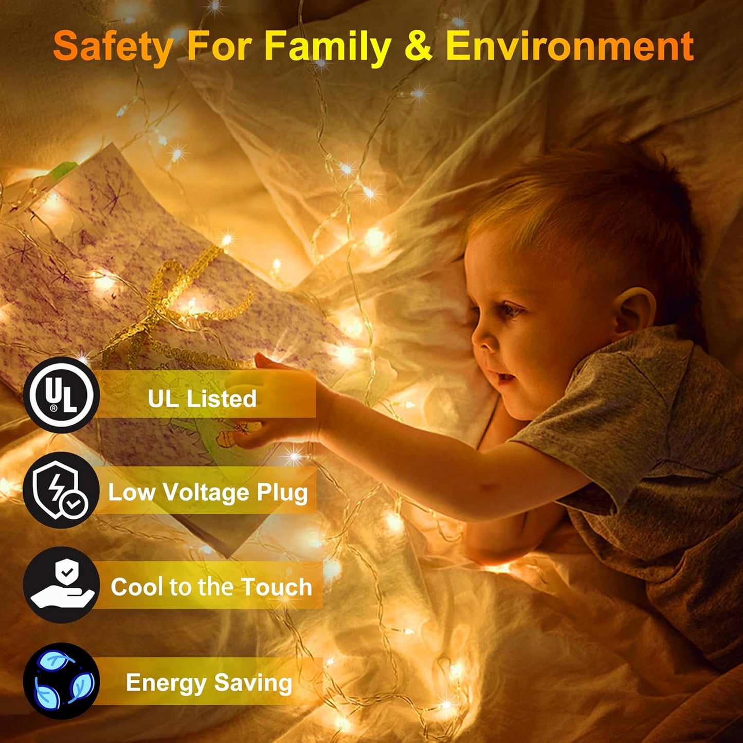 1500LED Christmas Lights Outdoor Use, 470ft 12 Modes Warm White LED String Lights with Timer Dimmable, Waterproof Christmas Tree Lights for Xmas Patio Yard Fence Balcony Garden Decor Warm White