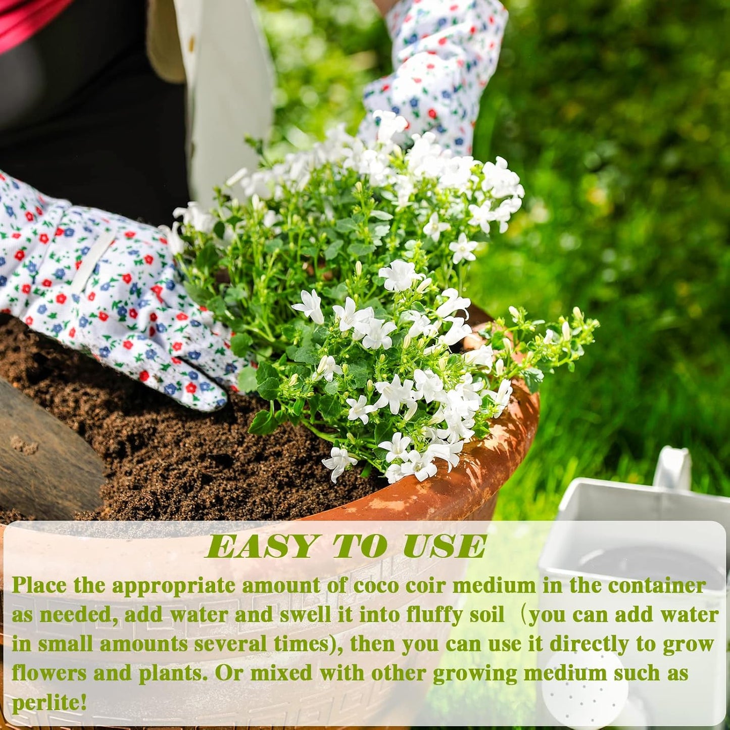 ZeeDix Organic Coco Coir Pellets Potting Soil, 100pcs 30mm Compressed Coconut Fiber Seed Starter Soil Pellets, Coco Peat Soil Discs for Indoor Ourdoor Plants, Herbs, Houseplants, Flowers, Vegetables