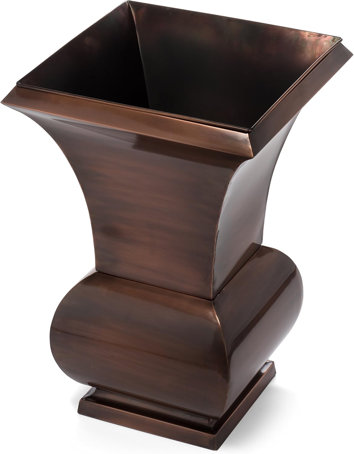 H Potter Tall Planter Large Outdoor Copper Decorative Planters Indoor Flower Garden Urn