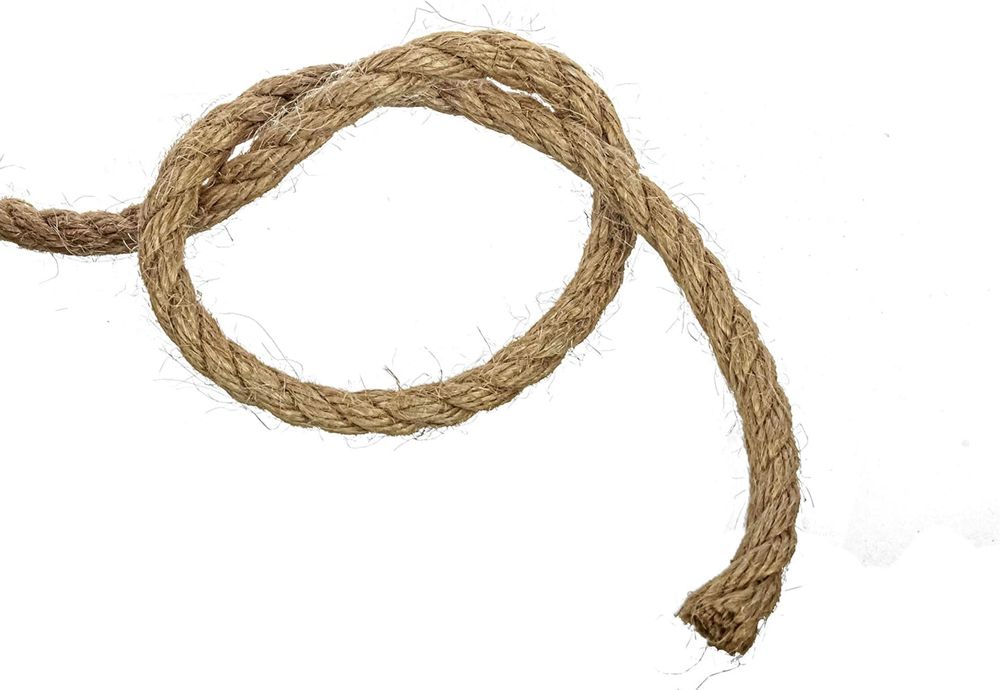 Premium Quality Natural Jute Rope 6MM (1/4 Inch 600 FT), Smell Free, Crafts, Cat Scratching, Home Decor, Biodegradable, Hemp Sisal Manila, Crafts, Decoration, Camping, PET Friendly - Handmade DIY…
