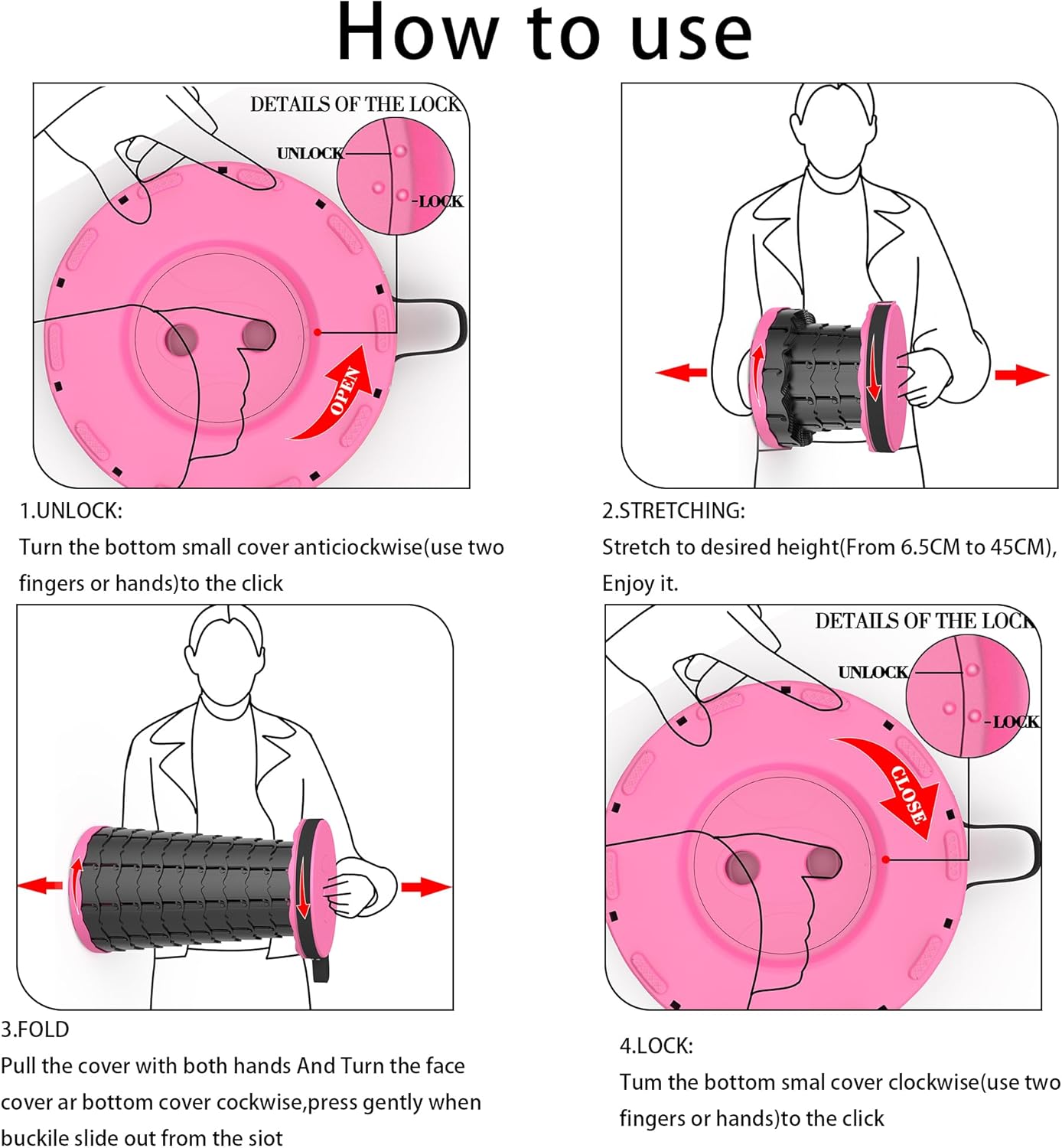 ALEVMOOM Upgraded Folding Stool with Cushion,Portable Collapsible Retractable Stool,Outdoor Chair,Yet More Sturdy Load Capacity 440lbs for Camping Garden Fishing Hiking BBQ with Carry Bag
