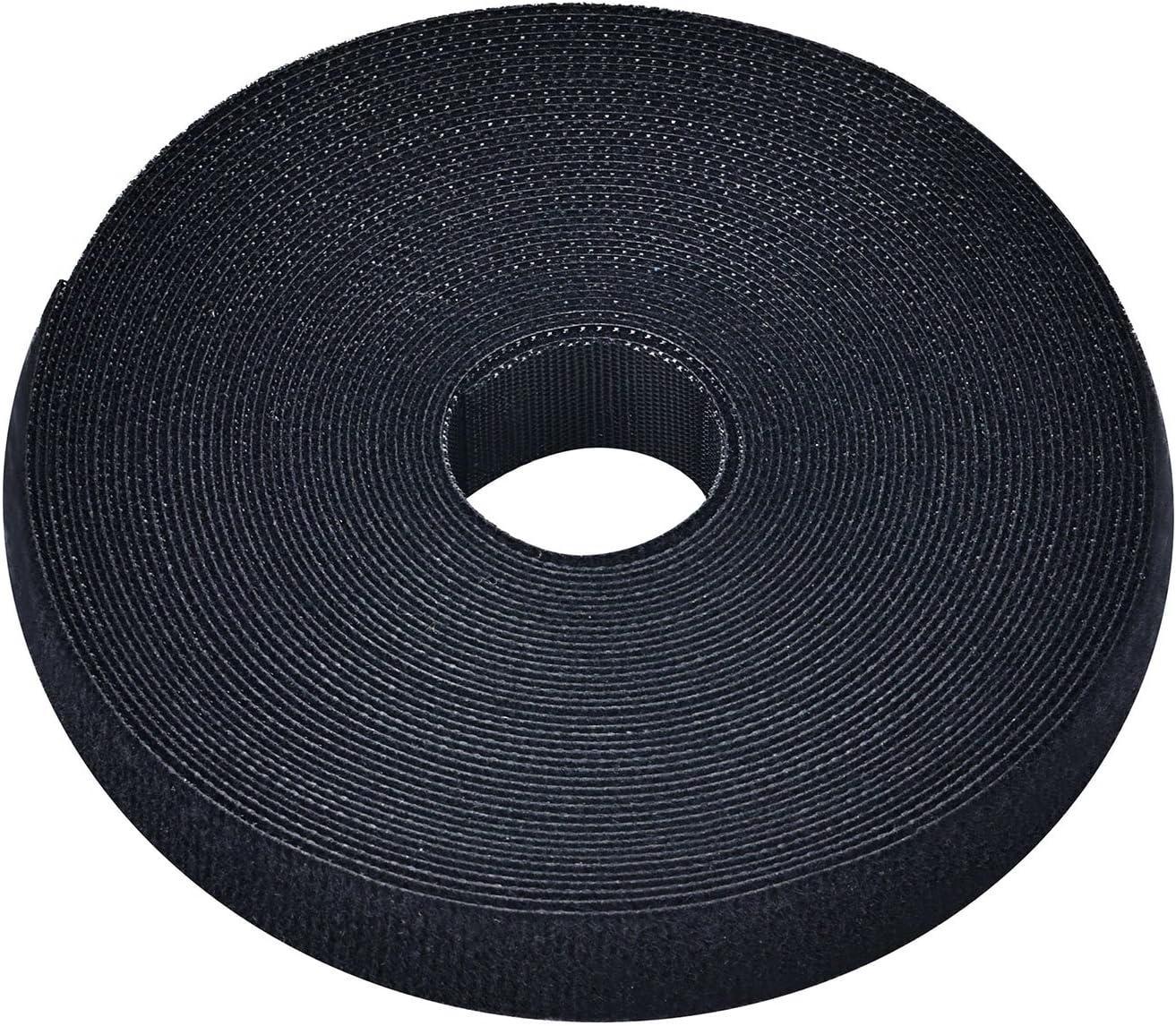 Pasow fastening tape Cable Tie Double Side Nylon Power Wire Management 3/4Inch 1 Roll Hook (10 Yards, Style 2)