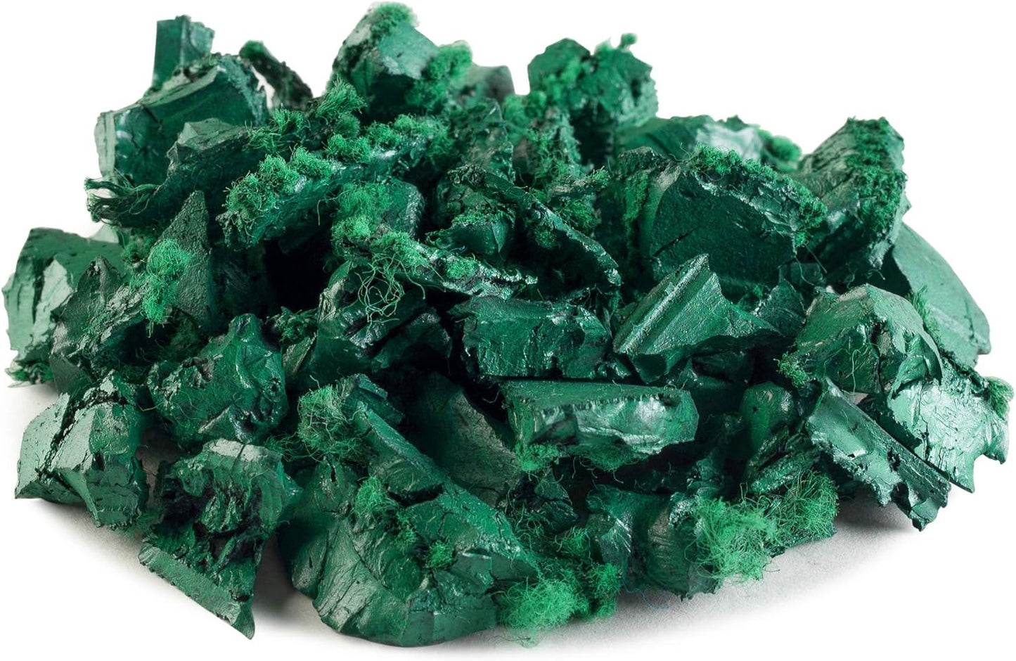 Playsafer Rubber Mulch Nuggets Protective Flooring for Playgrounds, Swing-Sets, Play Areas, and Landscaping (1,000 LBS - 39 CU. FT., Green)