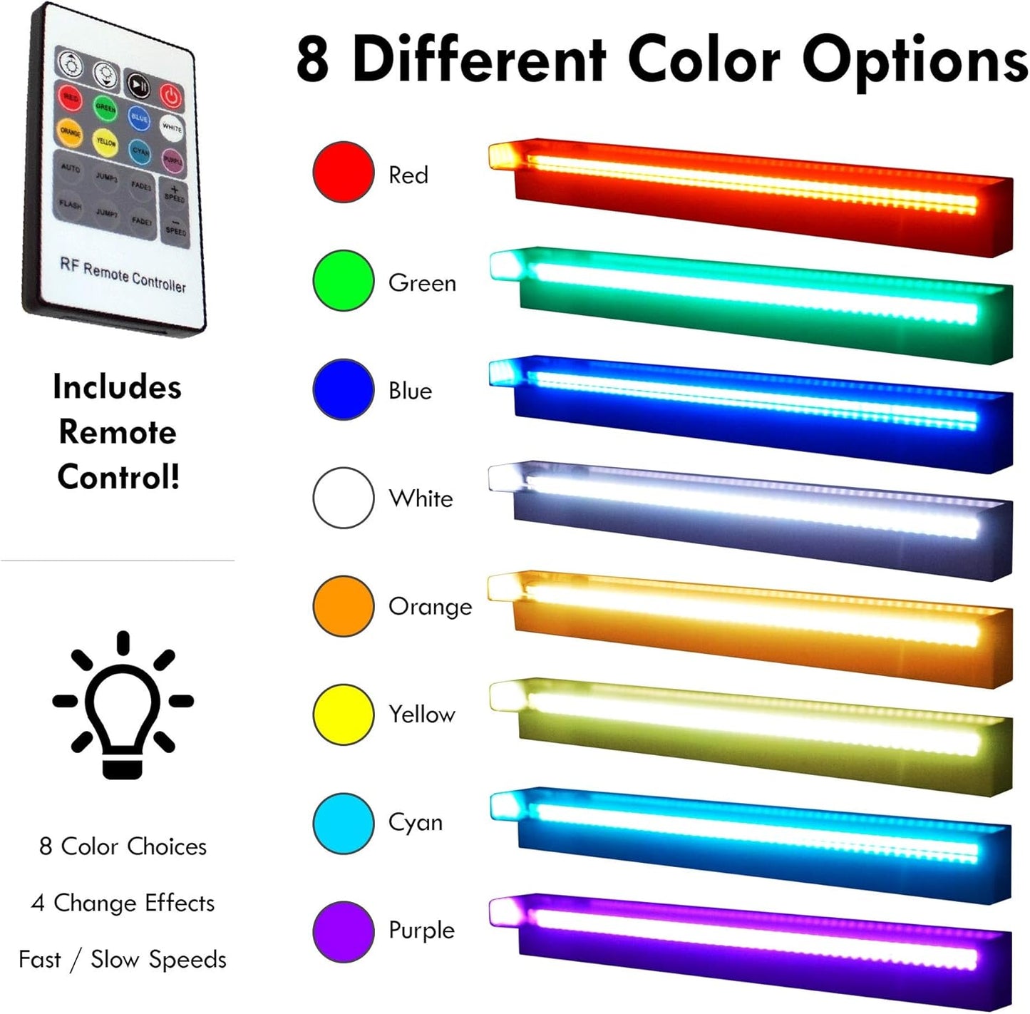 HALF OFF PONDS Steel Elegance 36" Color Changing Lighted Stainless Steel Spillway - STE36CC-HOP