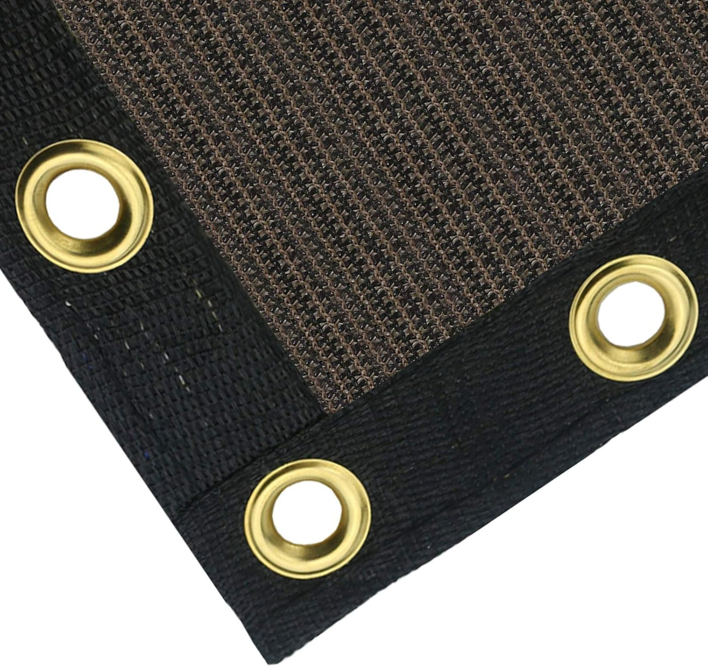 Sunnyglade 6 feet x 50 feet Privacy Screen Fence Heavy Duty Fencing Mesh Shade Net Cover for Wall Garden Yard Backyard (6 ft X 50 ft, Brown)