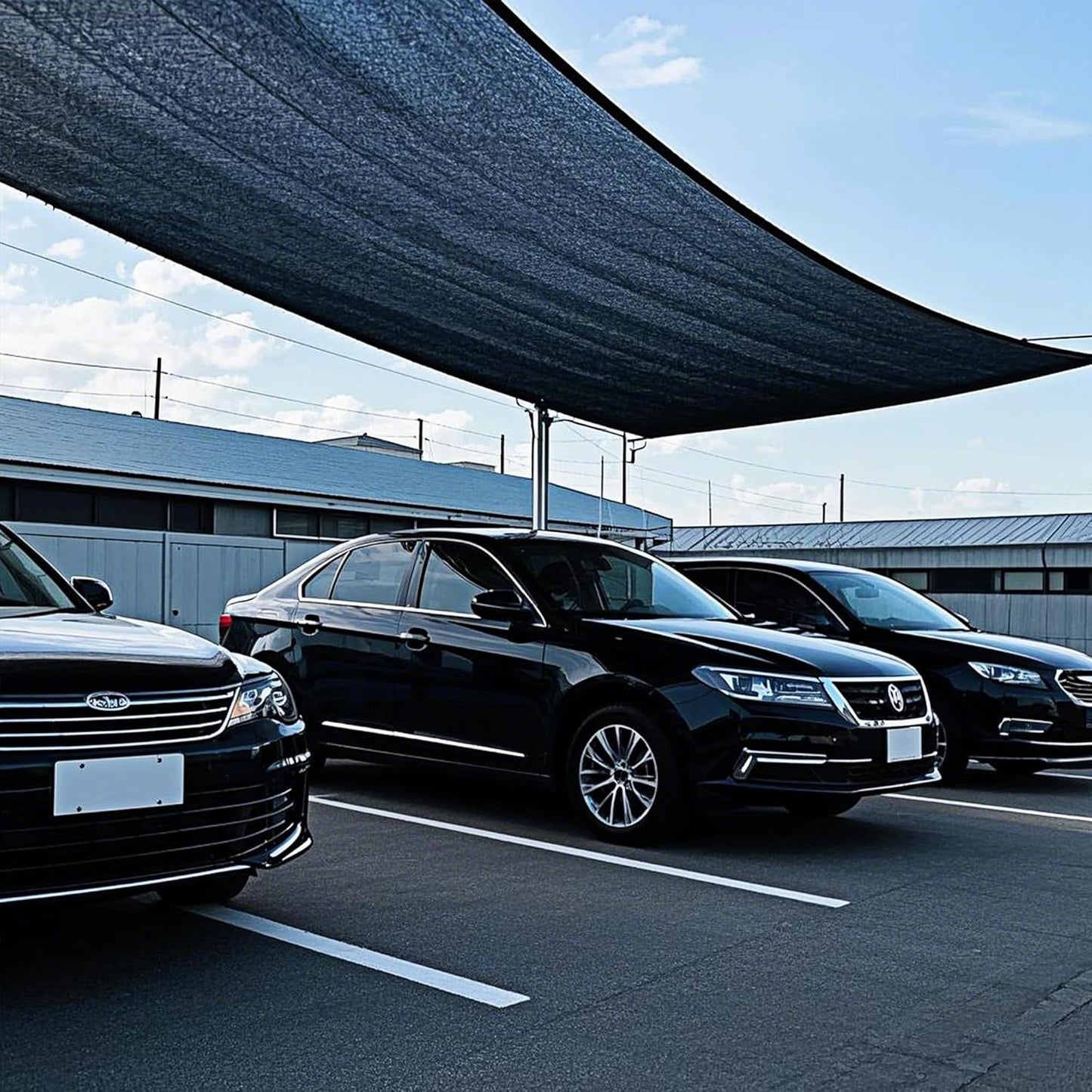 winemana 90% Black Shade Cloth, 3.3 x 13.3 FT Mesh Tarp for Garden Greenhouse Patio, Plants Heat Protection, Outdoor Sun Shade Cover, Resistant Netting Screen with Grommets for Growing Chicken Coop