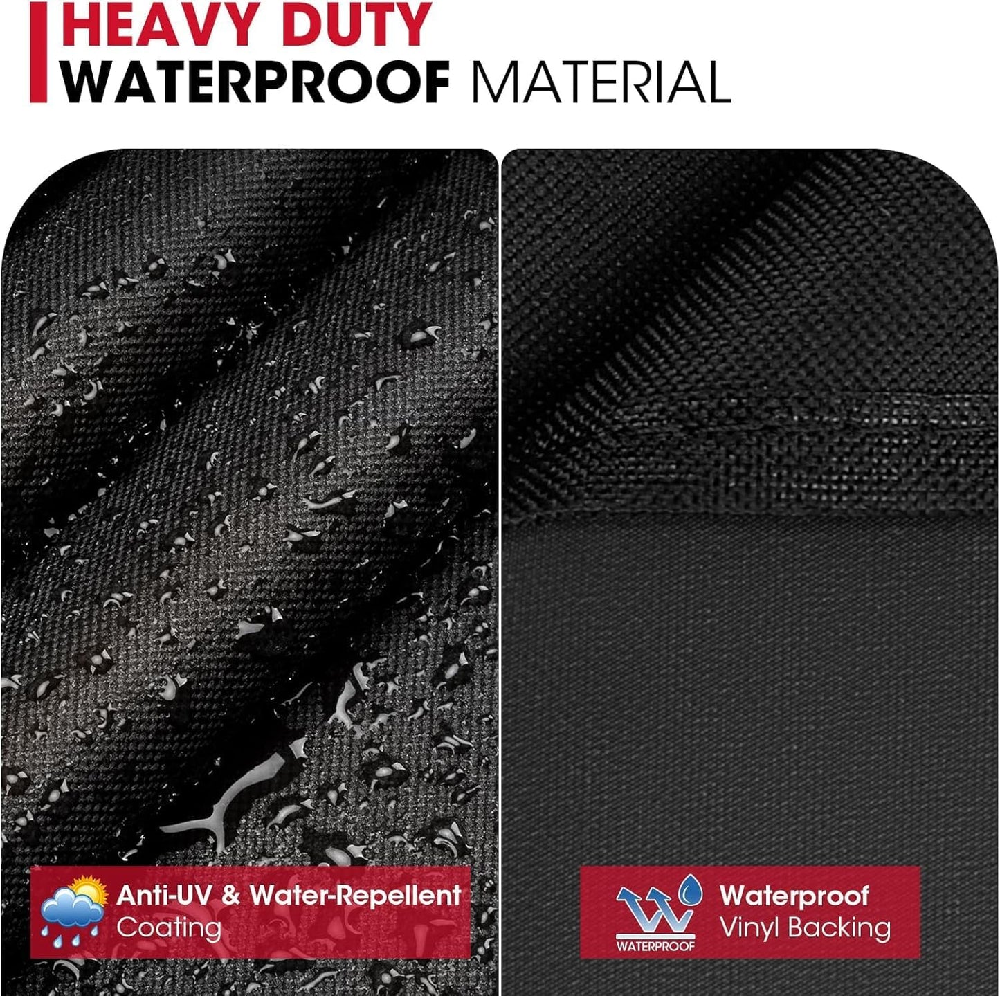 Unicook Outdoor Grill Cover Compatible with Ninja OG700 OG800 OG900 Series Woodfire, Waterproof Fade Resistant BBQ Cover for Ninja OG951 Premium XL Grill Smoker, Countertop Smoker Protector