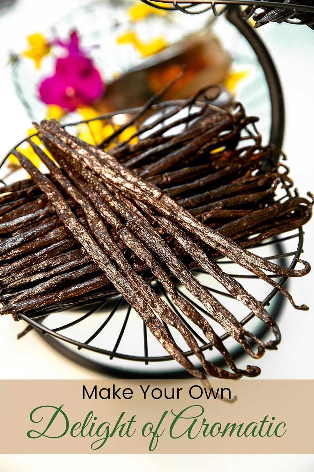 16oz (1 Pound) Count Organic Madagascar Vanilla Beans – Grade A Bourbon Pods | Gourmet Whole Vanilla Beans for Baking, Cooking, Extract Making | Rich Aroma, Premium Flavor, Non-GMO, Vegan