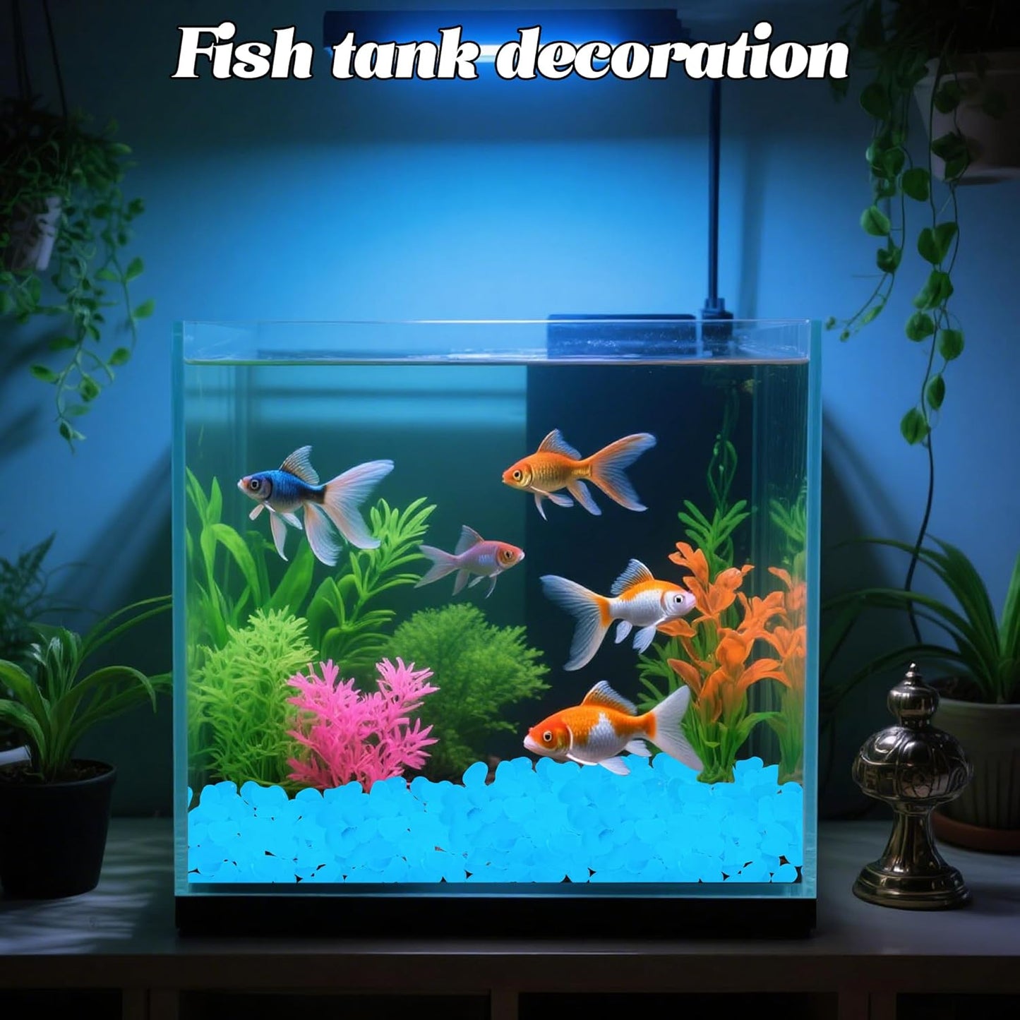 2.1LB 25-27mm White Glow in The Dark Rocks Outdoor Decorative Stones Luminous Pebbles Glow Stones for Patio Landscaping Walkway Driveway Large Glowing Stones Garden Stones(300pcs)