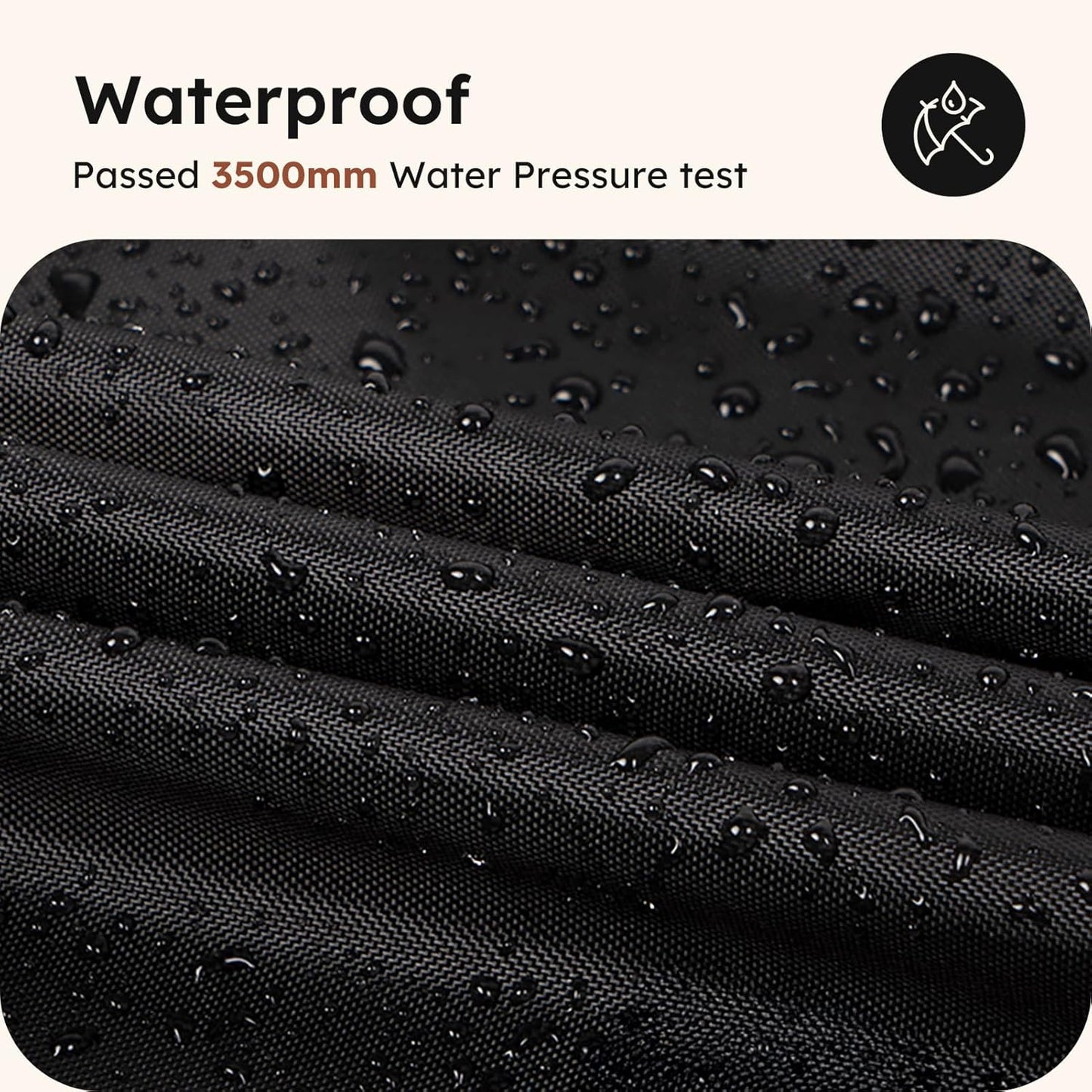 MR. COVER Outdoor prep table cover 52 inch for Keter Unity XL Outdoor Rolling Table Cart, Heavy Waterproof for Grill Dining Kitchen Cart Protective, Outdoor Storage Box Cover, Patio Food Prep Station