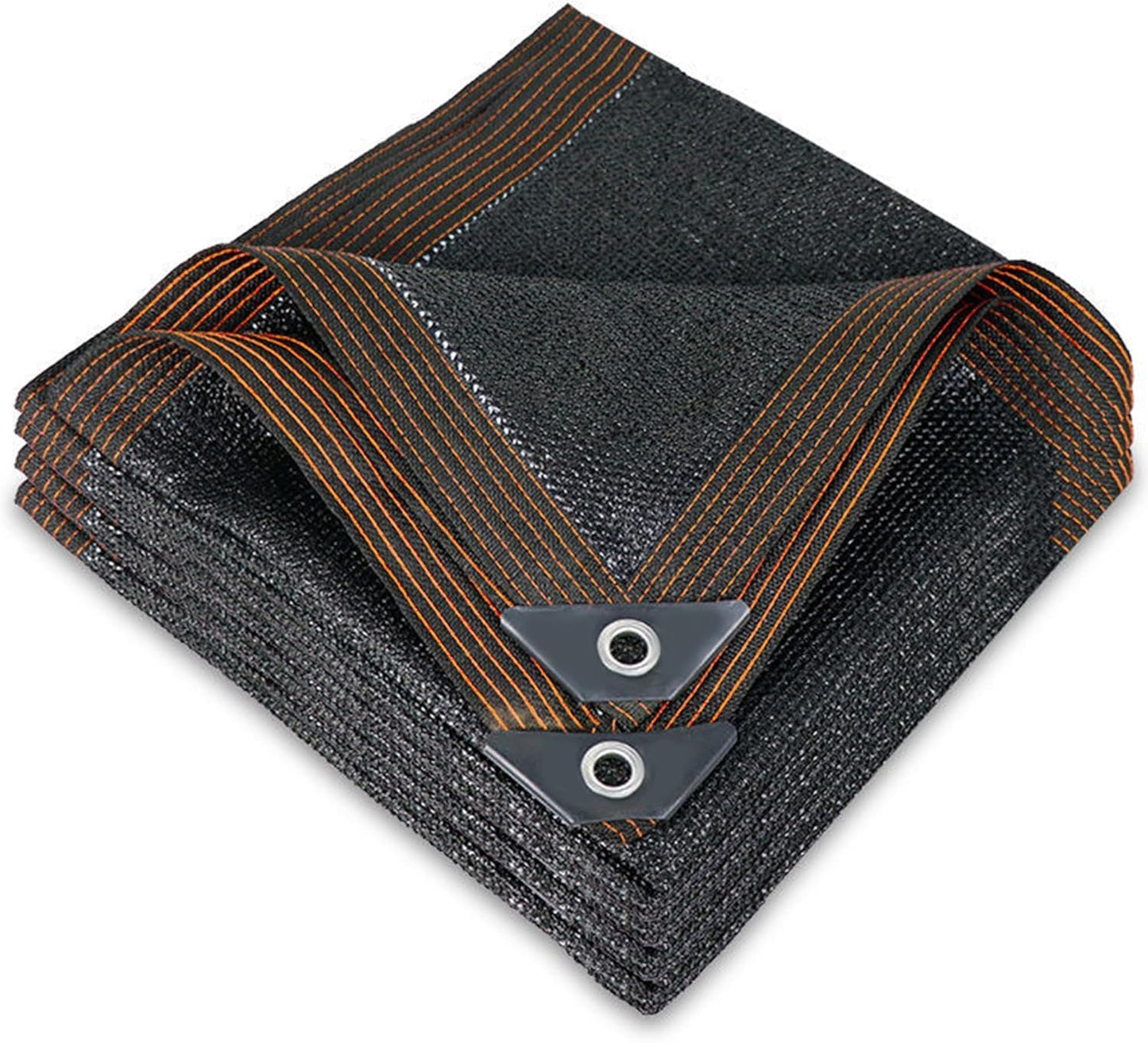 winemana 50% Black Shade Cloth, 10 x 12 FT Durable Mesh Tarp with Grommets, Garden Sunblock Shade Cloth Shading Antifreezing for Plants Cover, Greenhouse, Barns Kennel, Patio, Tomatoes