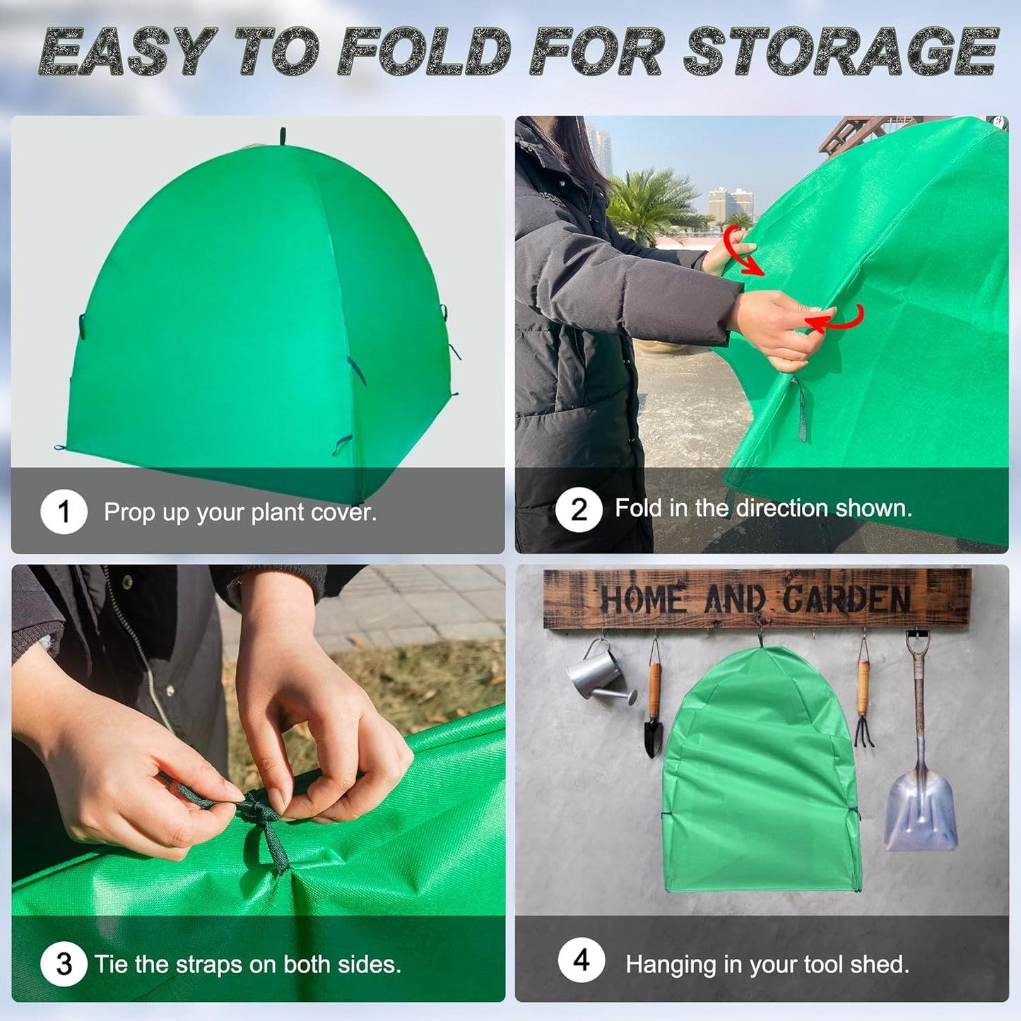 36″*36″*38″ Winter Plant Warm Covers - Raised Bed Cover, Garden Row Accelerator, Warm Tent Freeze Protection Humidity Domes for Germination, Seedling Propagation Protecting Plants from Animals 2 PCS