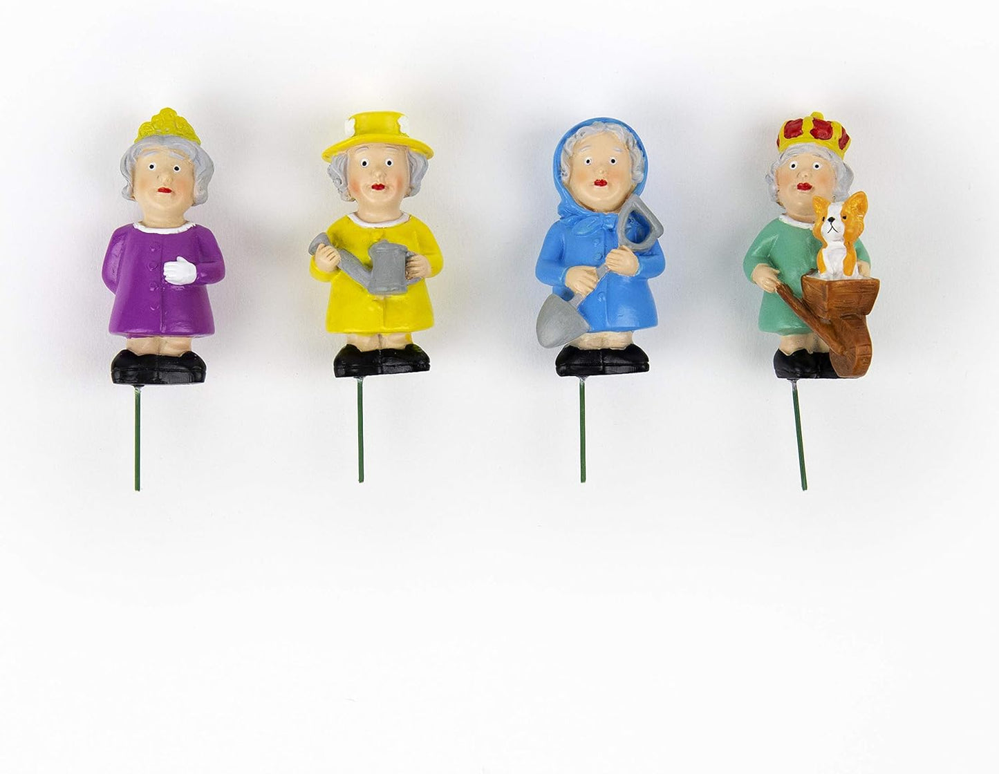 Gift Republic Royal Family Plant Markers - Set of 4