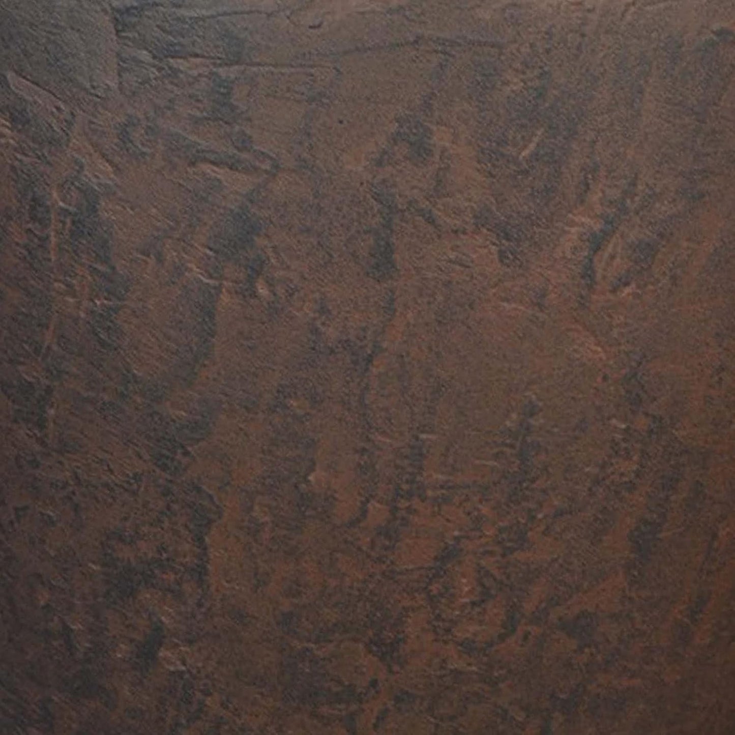 Sunnydaze 15.25-Inch Anjelica Large Plastic Pot for Plants - Outdoor Polyresin Round Planter with Drillable Drainage Holes - Rust - 4pk