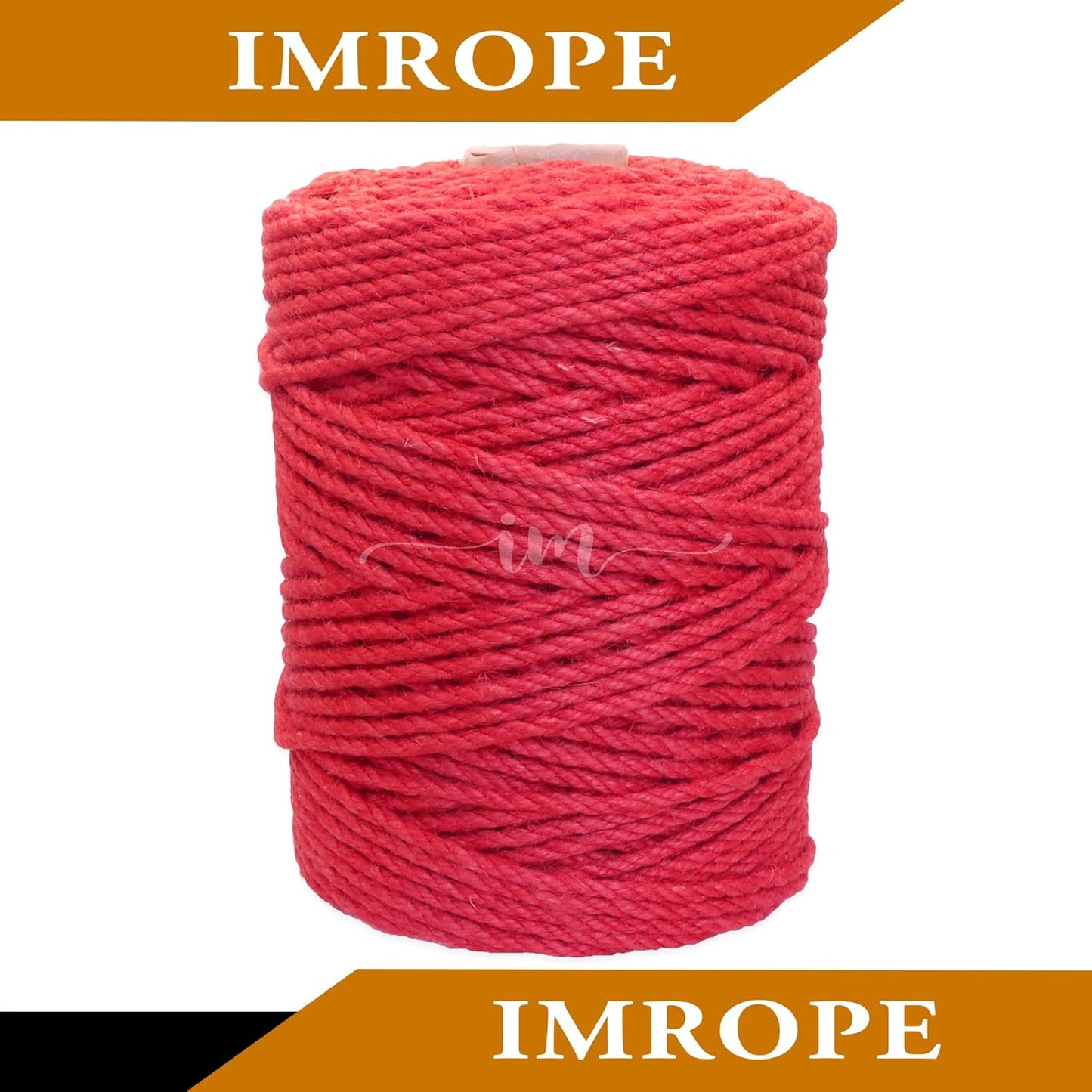 4mm x 400 Feet Red Jute Rope, Twine for Gardening Tomato Climbing Plant Tie Floristry Crafts Gift Wrapping Packing Decor