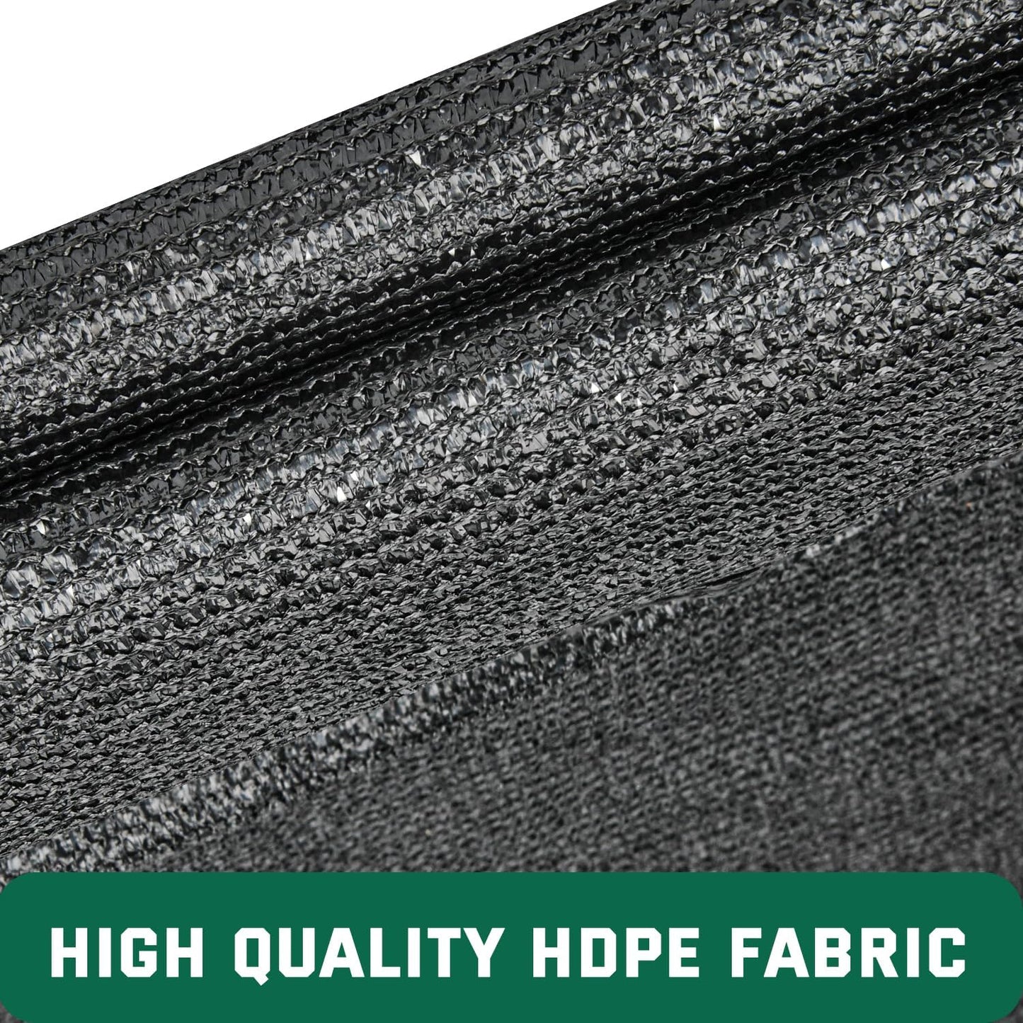 Kesfitt Garden 40% Shade Cloth, Resistant Sun Shade Net 6.5x10FT Mesh Tarp with HDPE Material and Reinforced Grommets Shade Trap for Greenhouse, Plant, Pergola, and Backyard Patio Sunshade